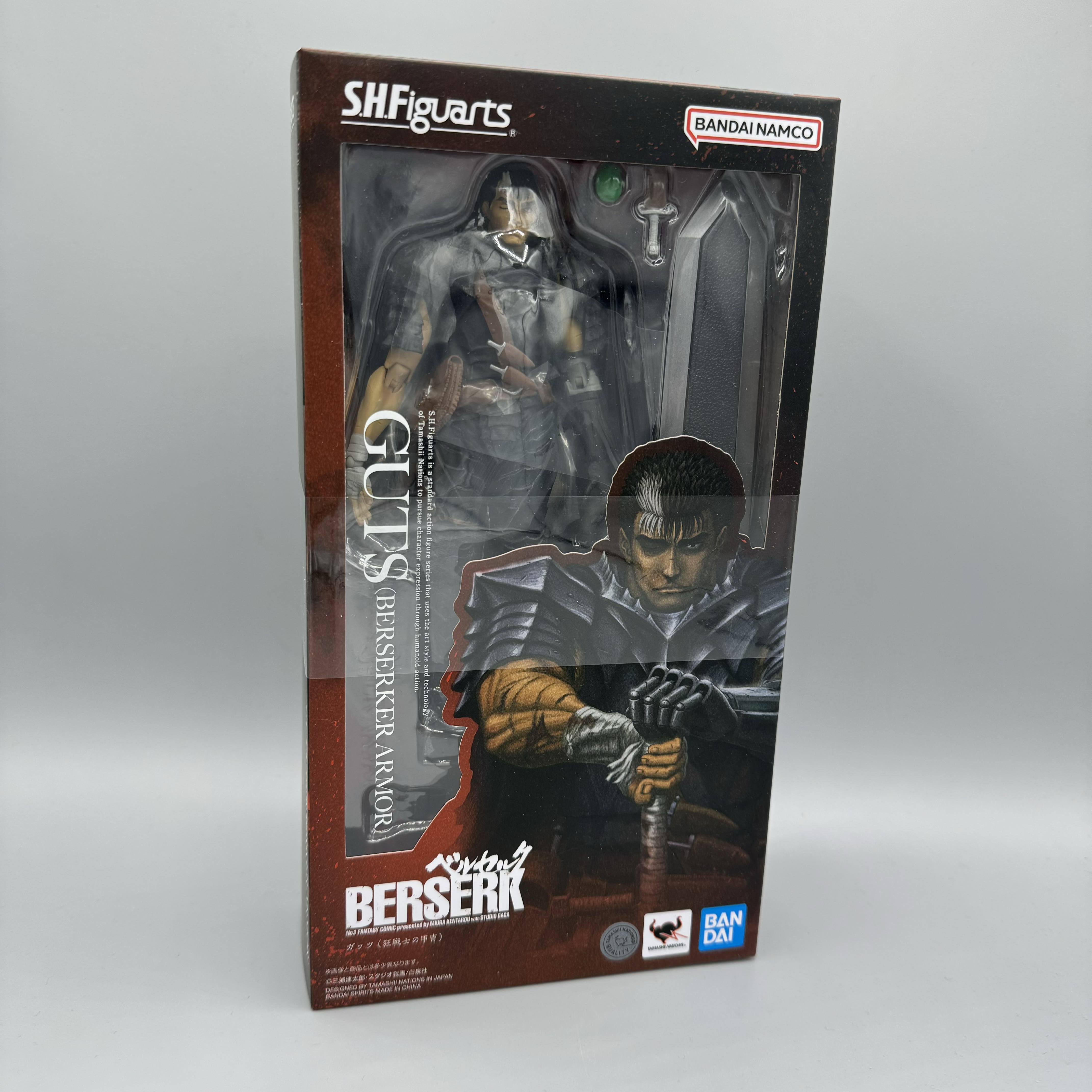 Bandai S.H. Figuarts Guts Berserker Armour Berserk Action Figure – Gaijin  Gadgets