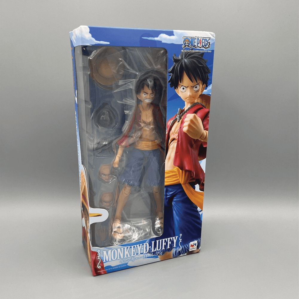 MONKEY D LUFFY FIGURINE ONE PIECE VARIABLE ACTION HEROES MEGAHOUSE 18 CM -  Kingdom Figurine