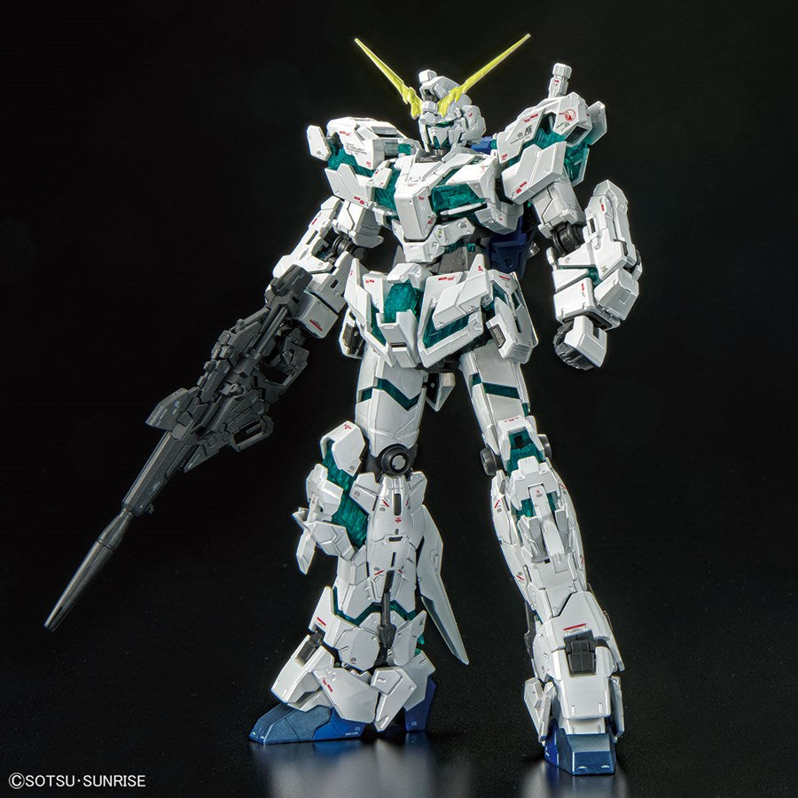P-Bandai RG 1/144 Gundam Base Limited RX-0 Unicorn (Final Battle Ver.) [Special Coating] Model Kit