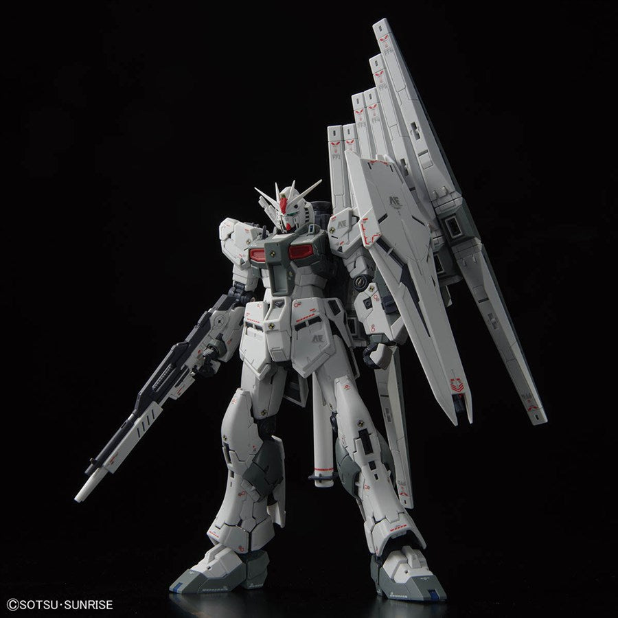 P-Bandai RG 1/144 Gundam Side-F Limited RX-93 Nu-Gundam (First Lot Color Ver.) Model Kit