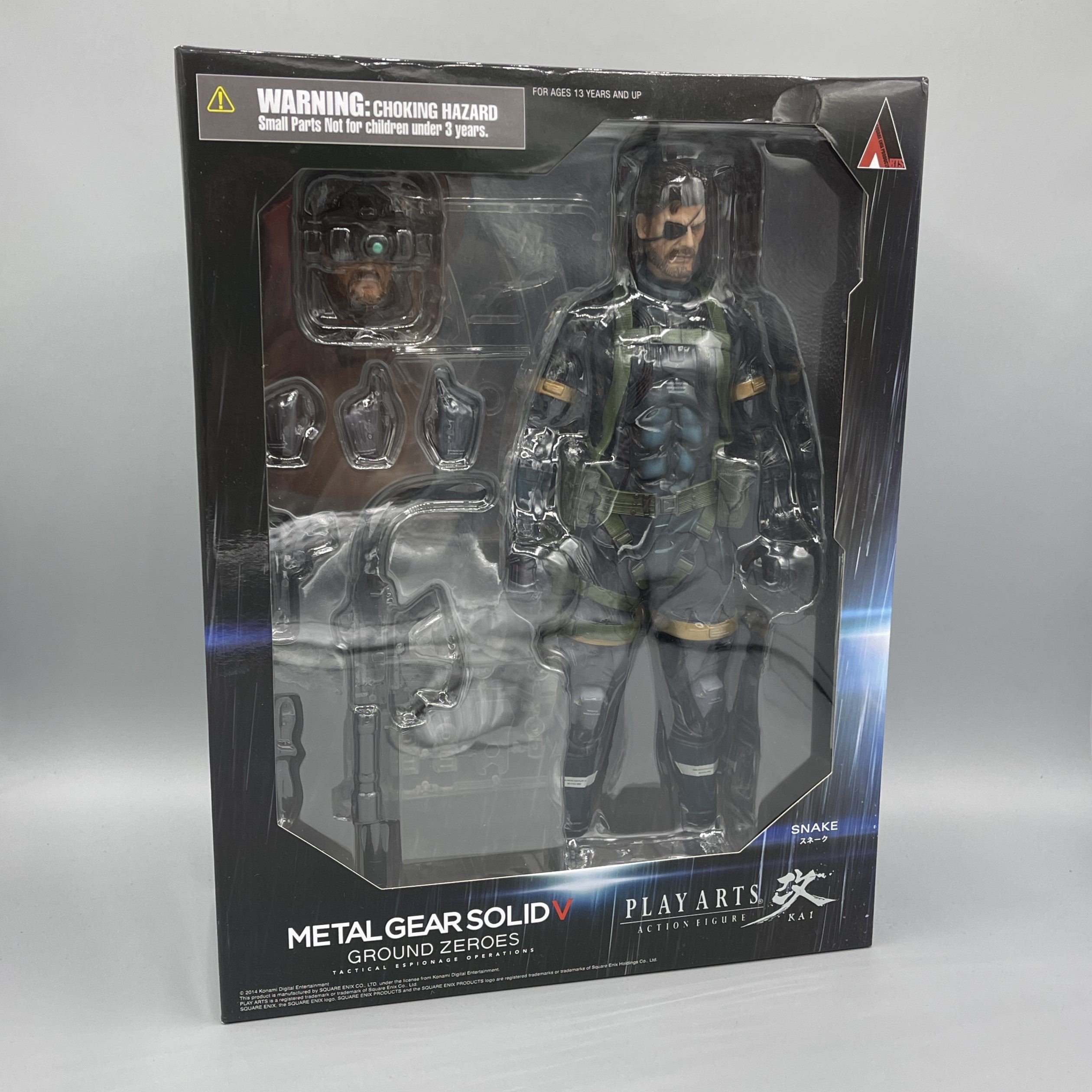 Square Enix Play Arts Kai - Metal Gear Solid V: Ground Zeroes - Snake Action Figure