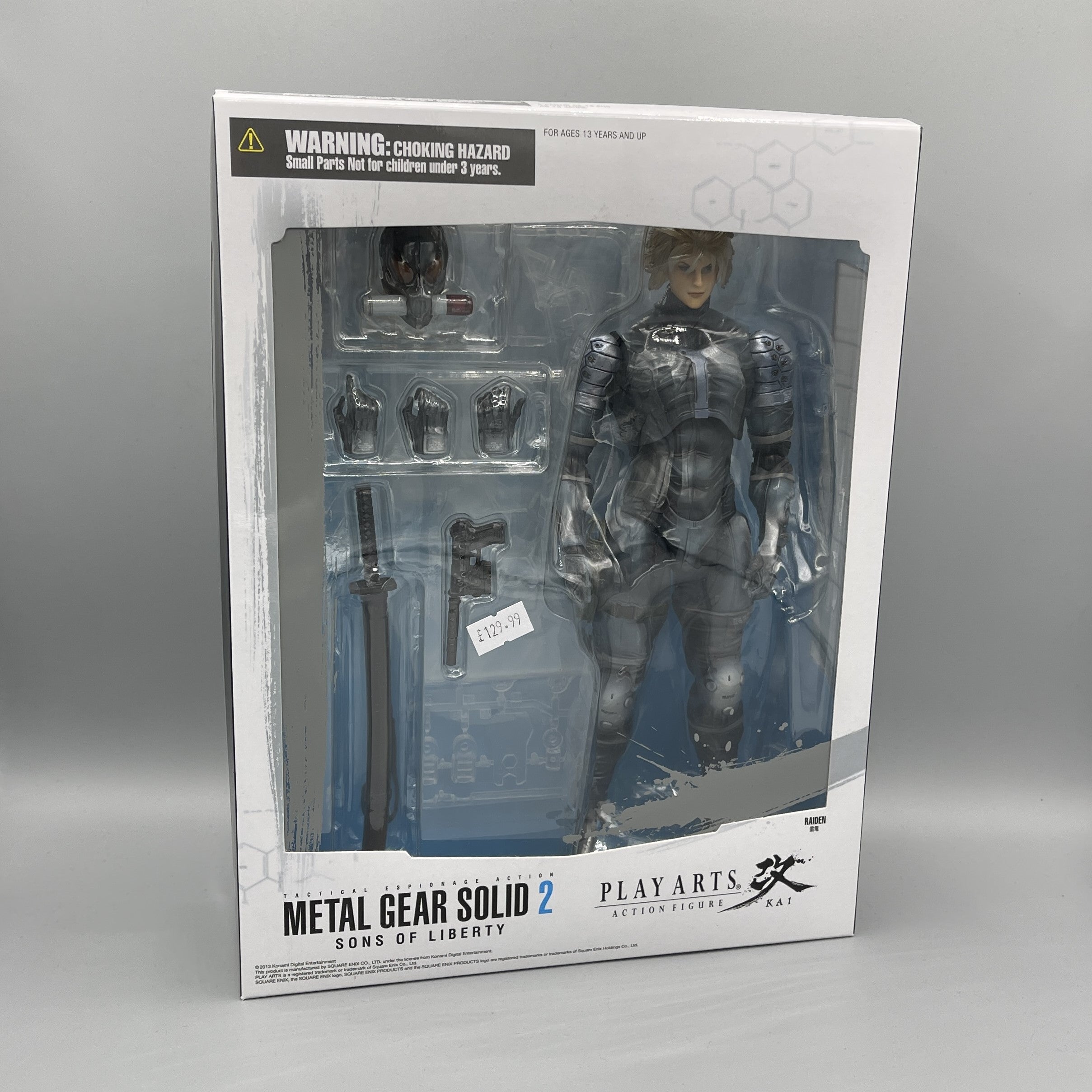 Square Enix Play Arts Kai - Metal Gear Solid 2 - Raiden Action Figure