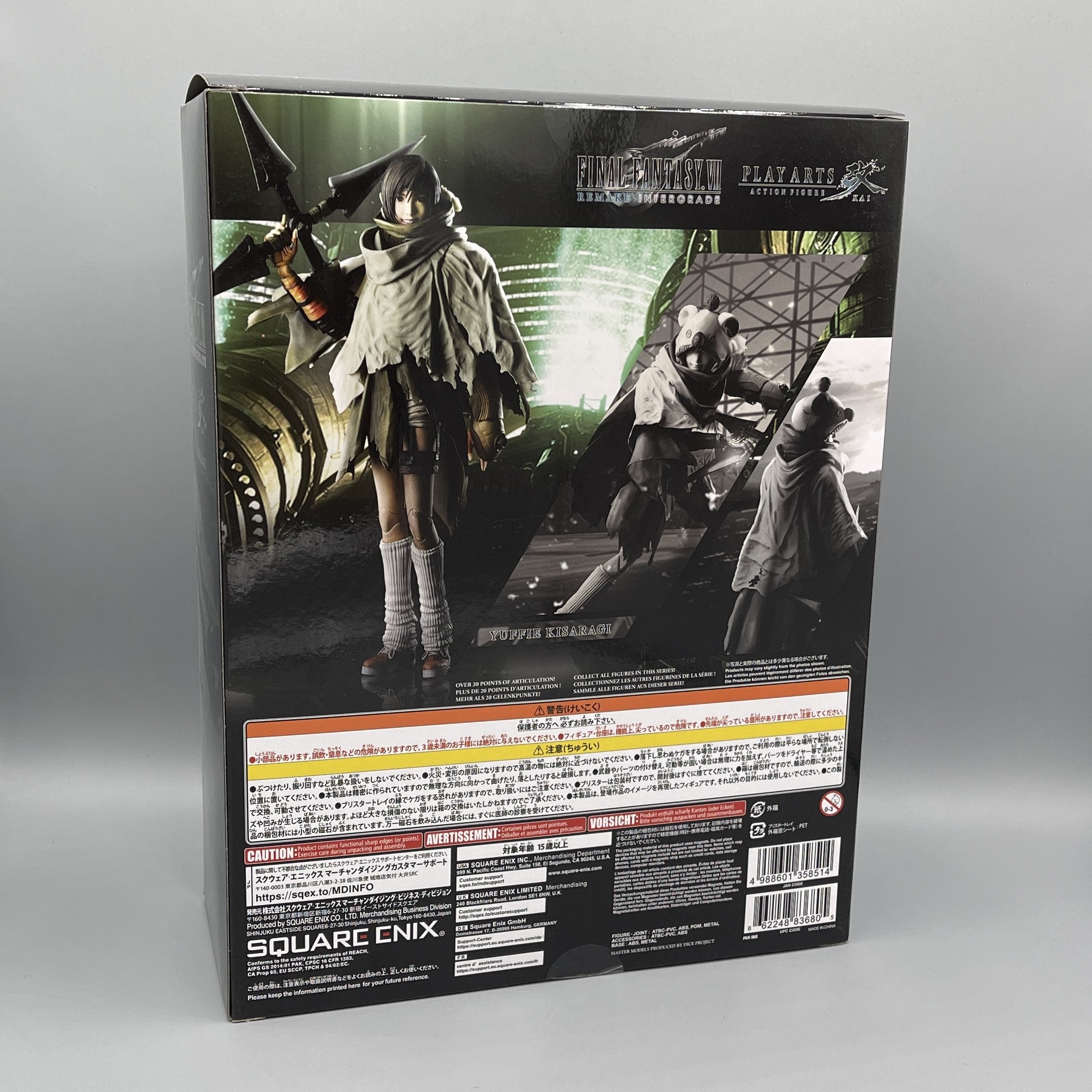 Play Arts Kai Final Fantasy VII Remake: Intergrade Yuffie Kisaragi Action Figure