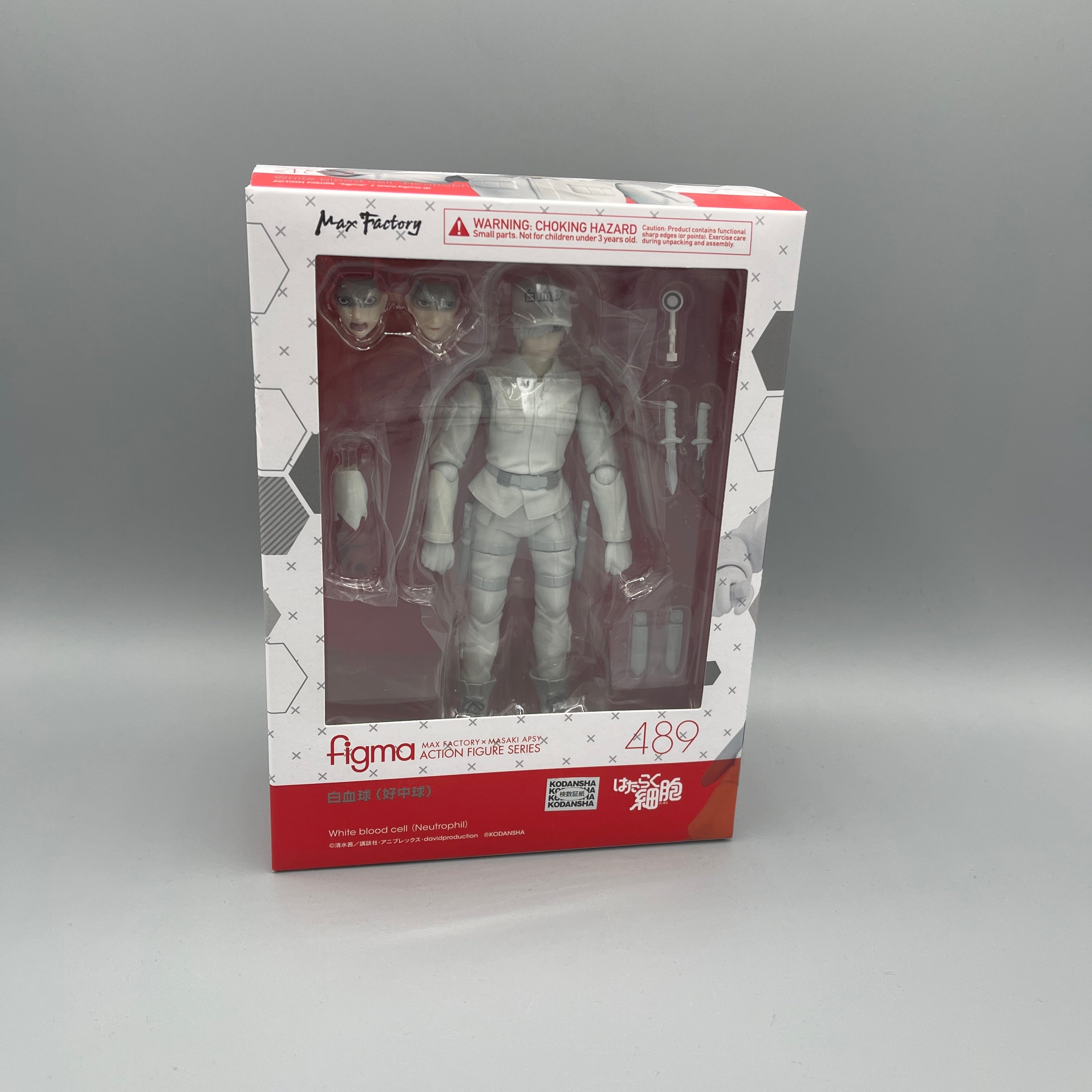 Max Factory Figma #489 Cells at Work White Blood Cell (Neutrophil) Action Figure