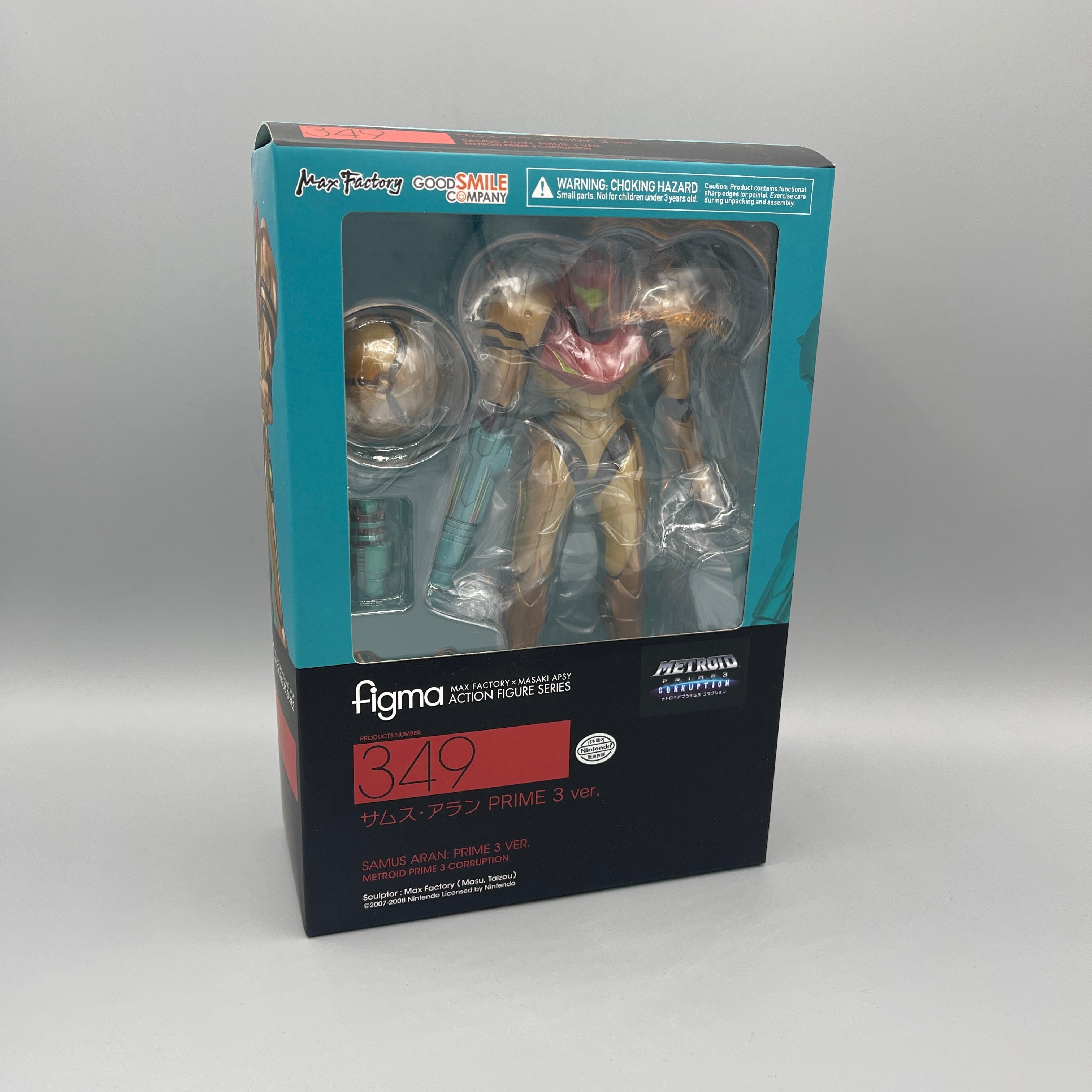 Max Factory Figma #349 Metroid Prime 3 Samus Aran Action Figure