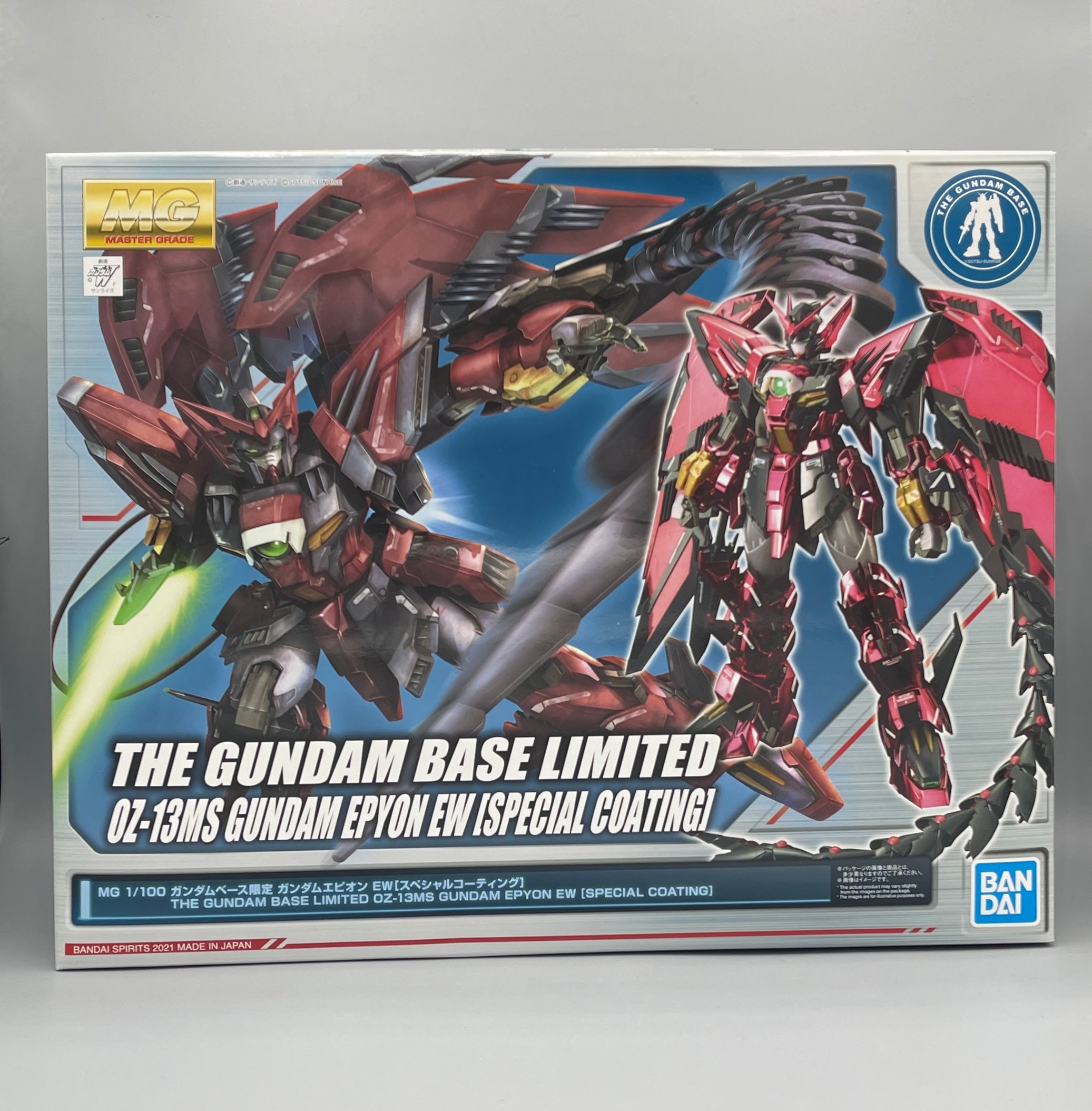 P-Bandai MG 1/100 Gundam Base Limited Gundam Epyon EW [Special Coating] Model Kit