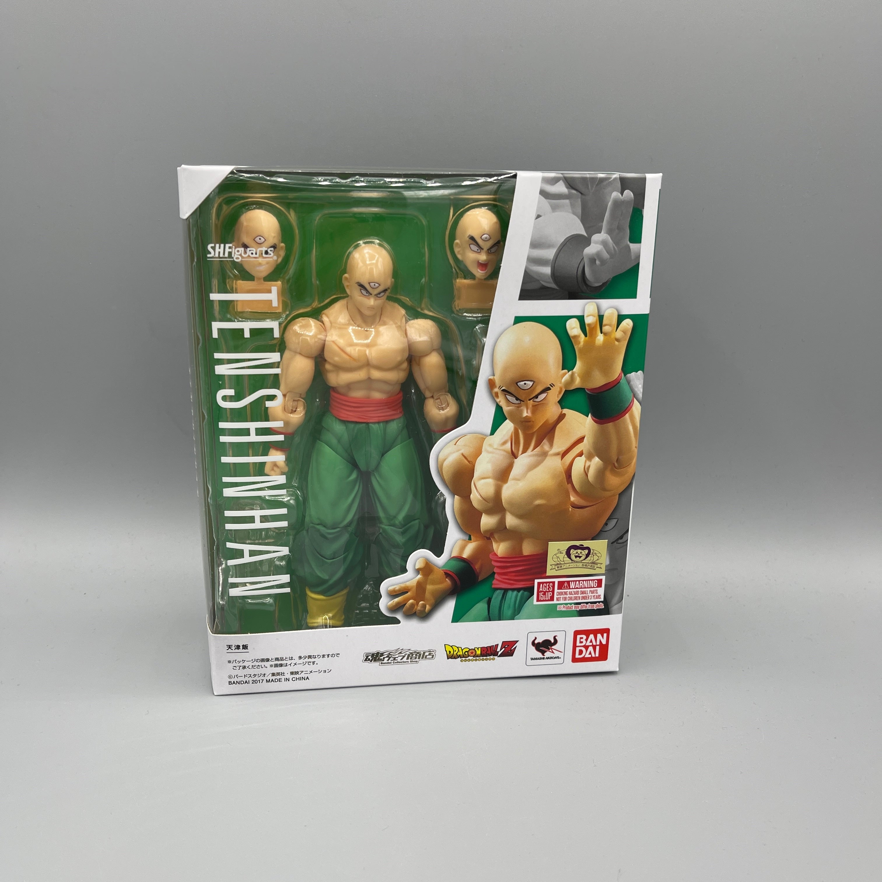 Bandai S.H. Figuarts Dragon Ball Z Tenshinhan (Tien) Action Figure