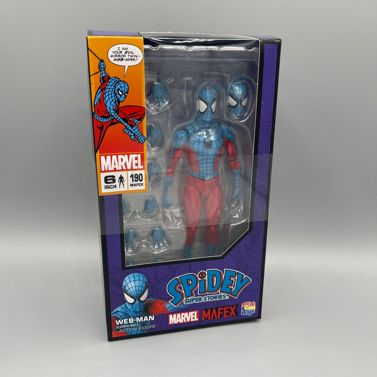 Medicom MAFEX No. 190 Spidey Super Stories Web-Man Action Figure 
