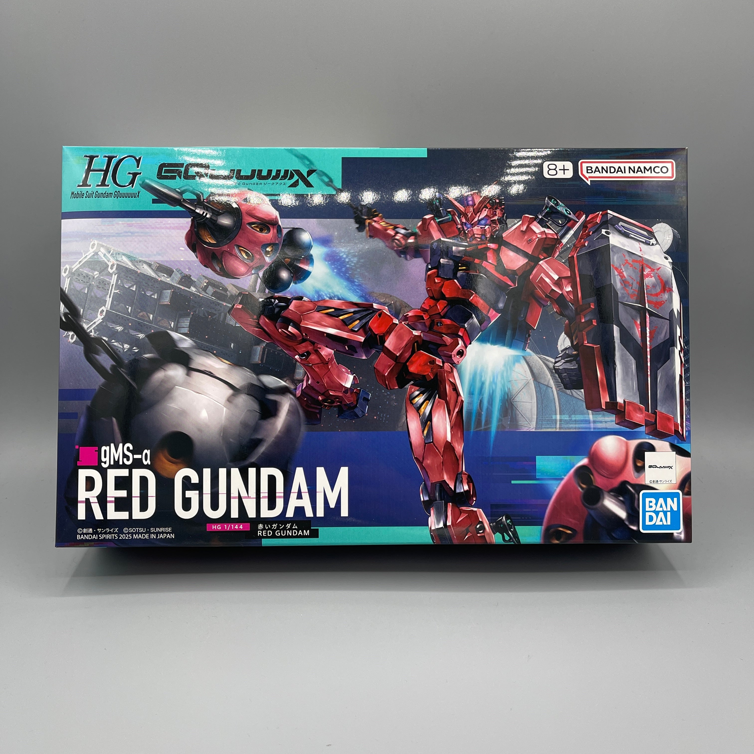 Bandai HG 1/144 Gundam GQuuuuuuX - gMS-a Red Gundam