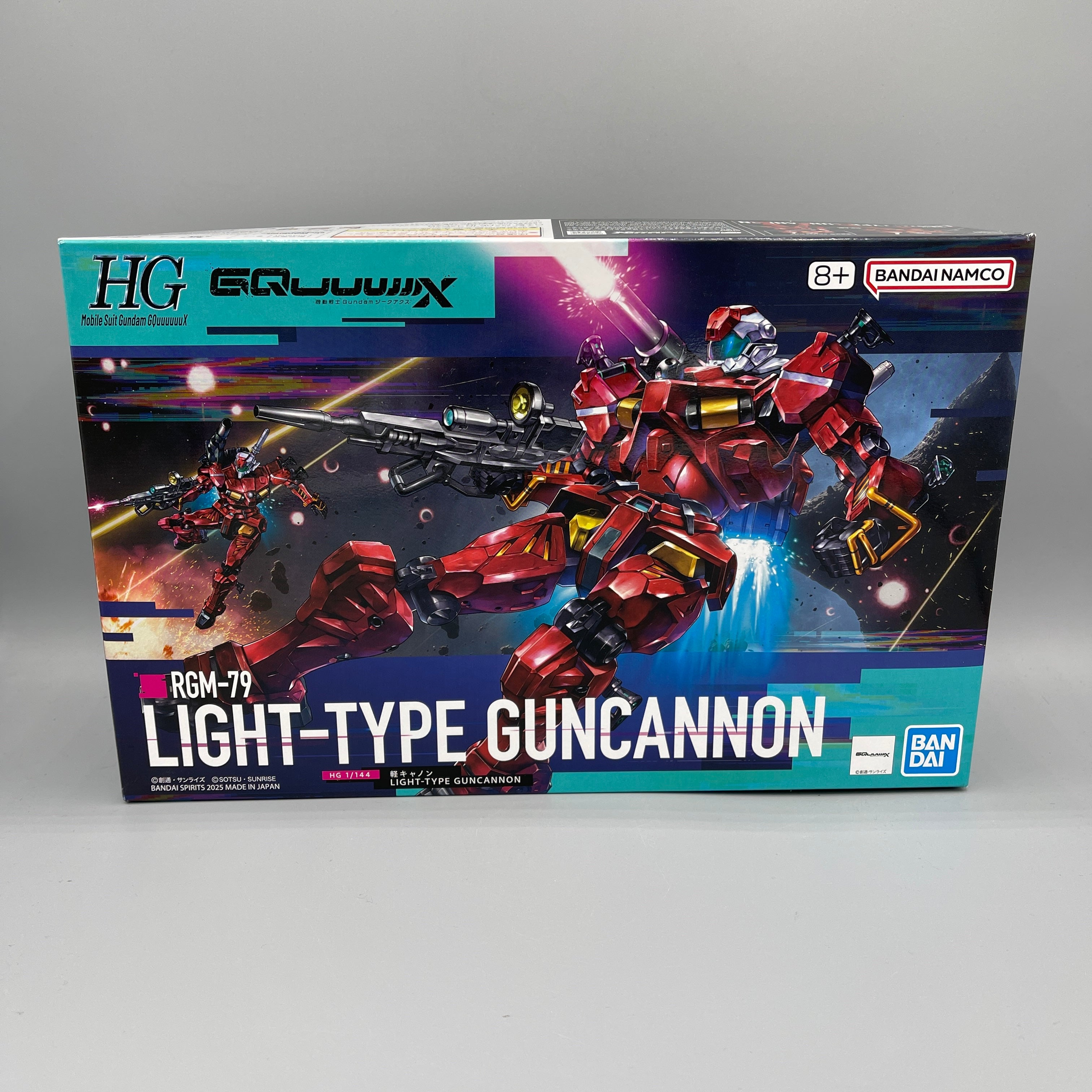 Bandai HG 1/144 Gundam GQuuuuuuX - RGM-79 Light-Type Guncannon