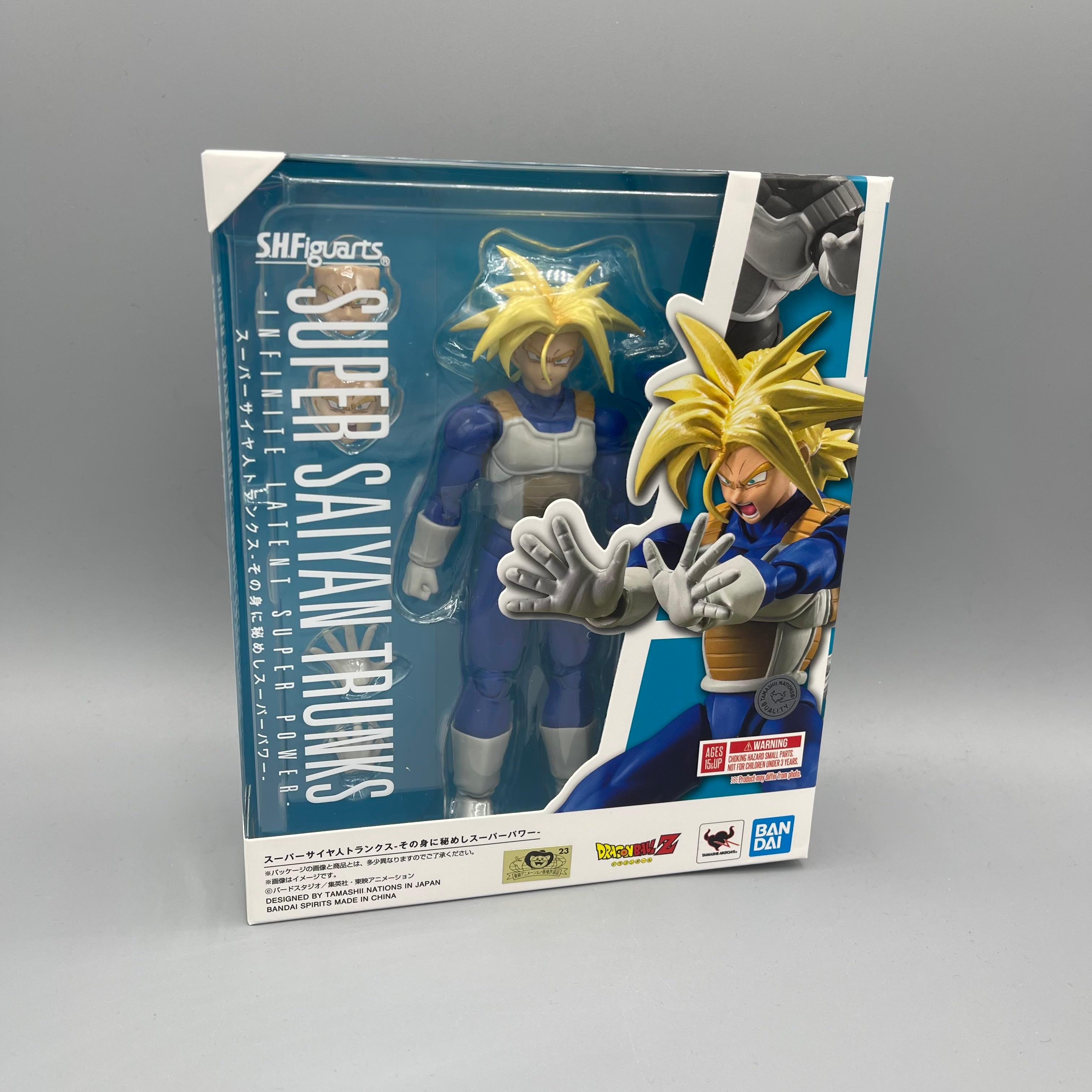 Bandai S.H. Figuarts Super Saiyan Trunks - Infinite Latent Super Power Action Figure