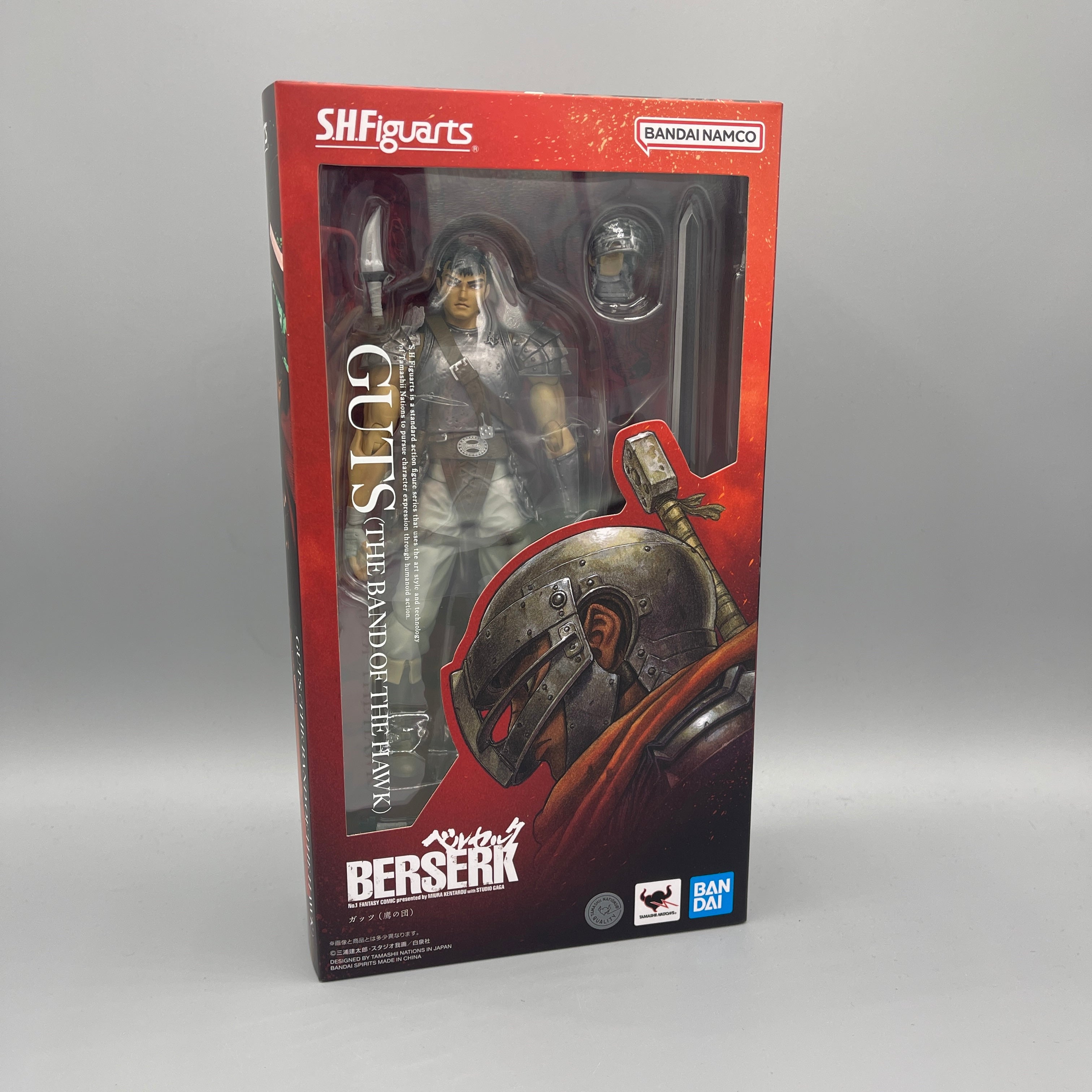 Bandai S.H. Figuarts Berserk Guts Band of the Hawk Action Figure