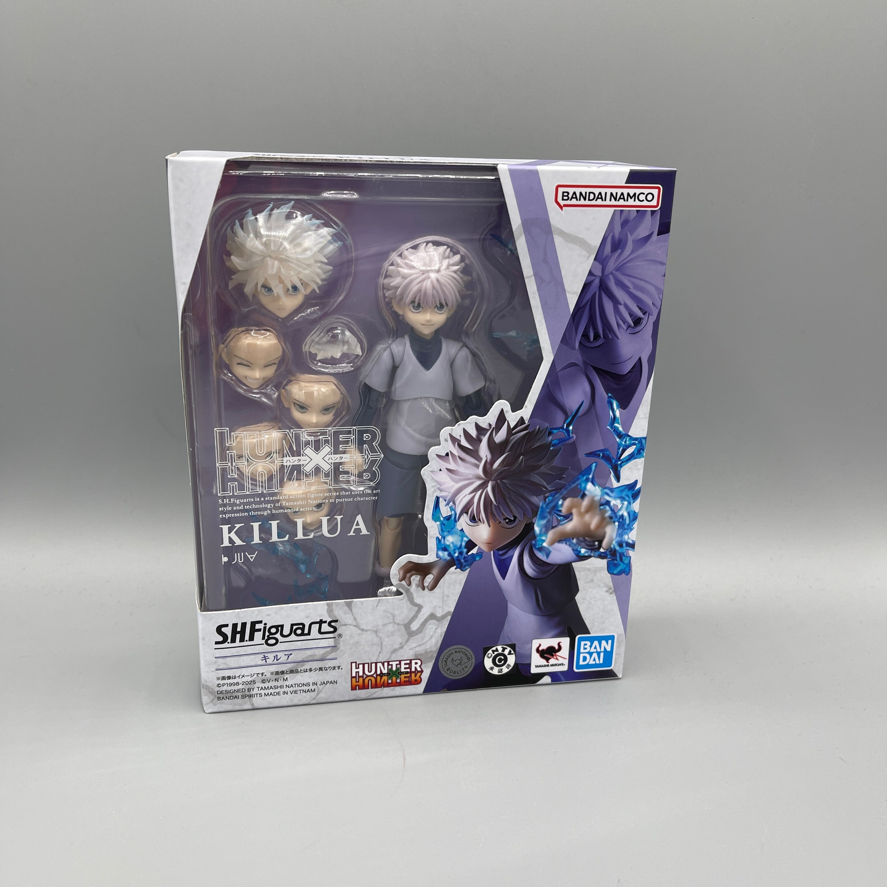 Bandai S.H. Figuarts Hunter x Hunter Killua Zoldyck Action Figure