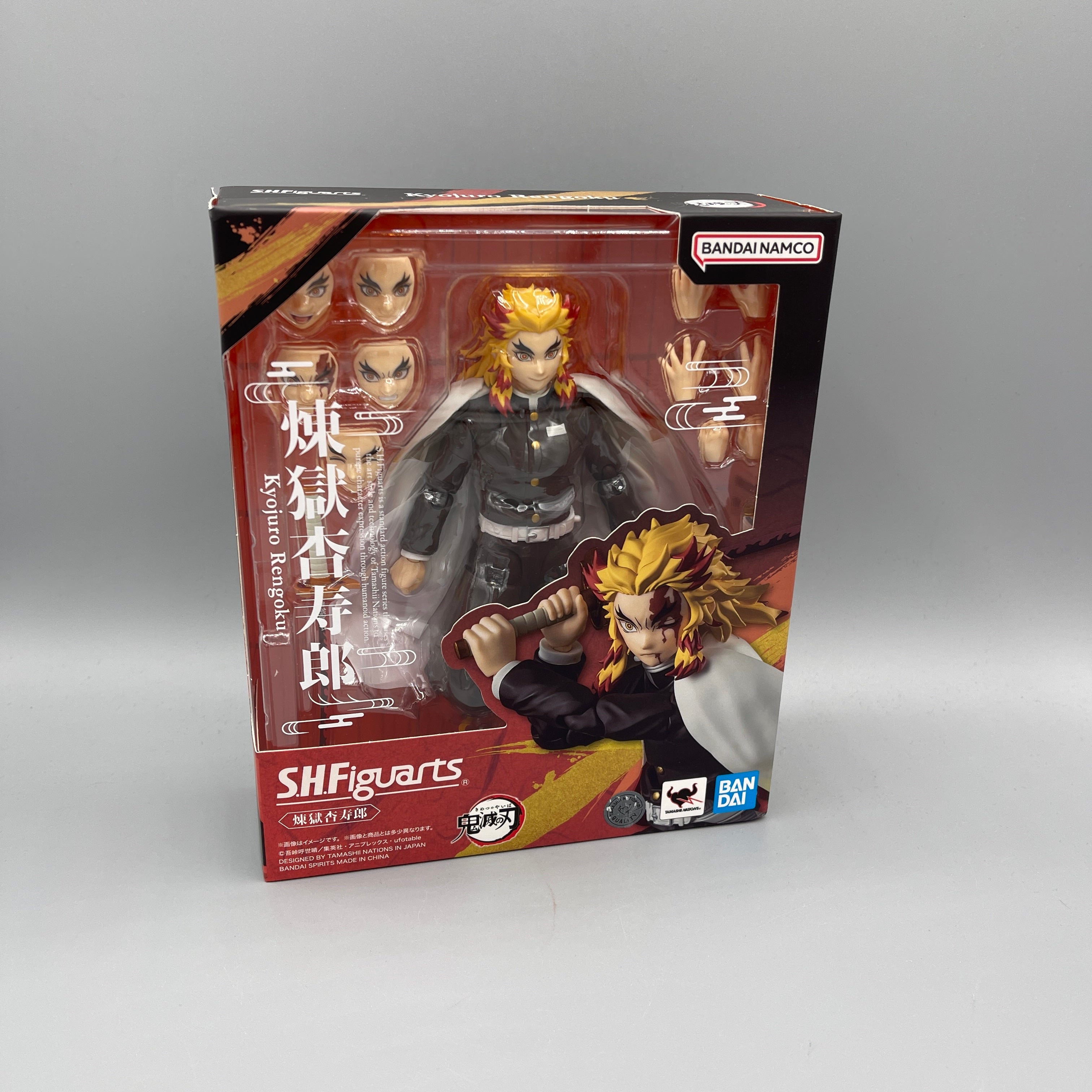 Bandai S.H. Figuarts Demon Slayer - Kyojuro Rengoku Action Figure