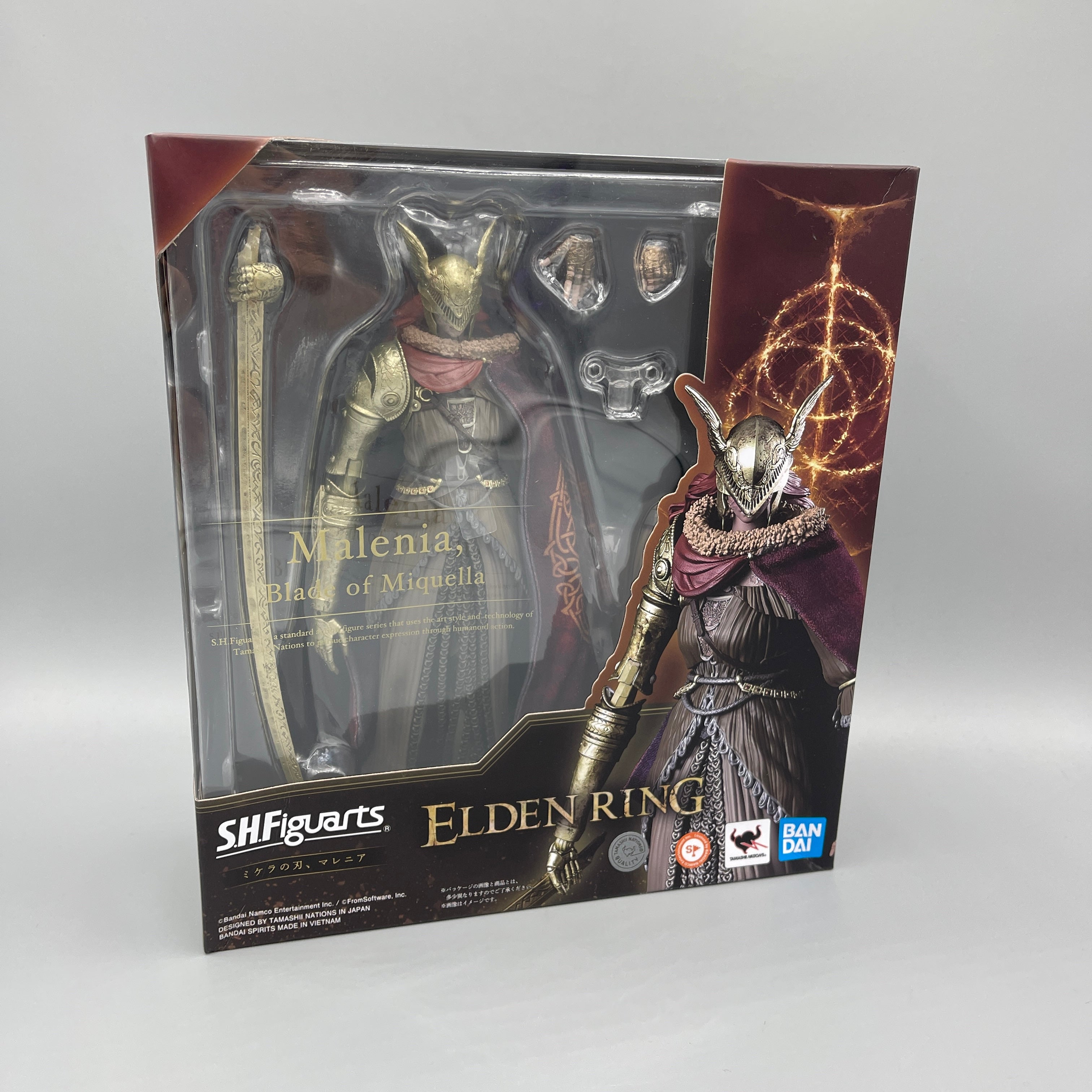 Bandai S.H. Figuarts Elden Ring Malenia Blade of Miquella Action Figure