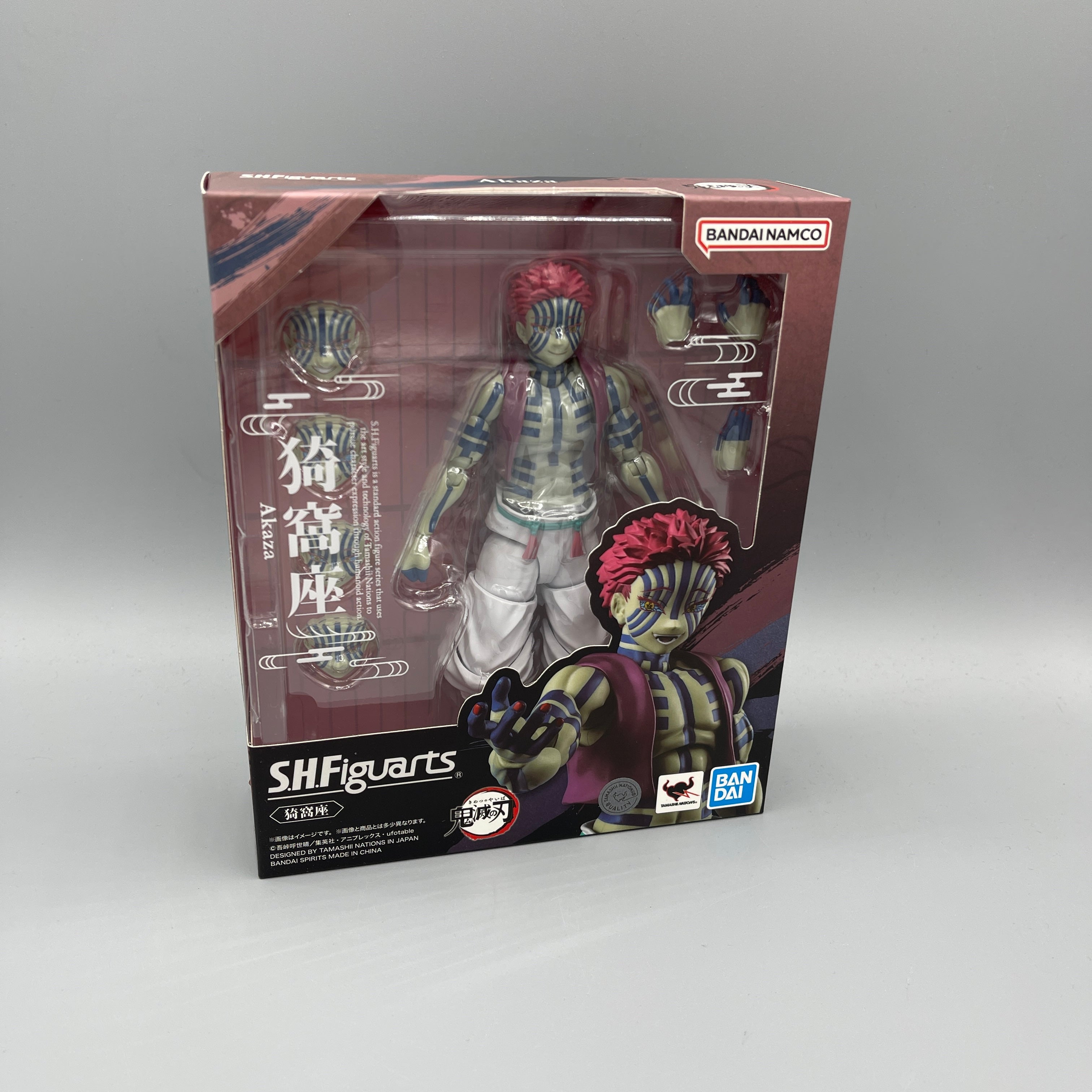 Bandai S.H. Figuarts Demon Slayer - Akaza Action Figure