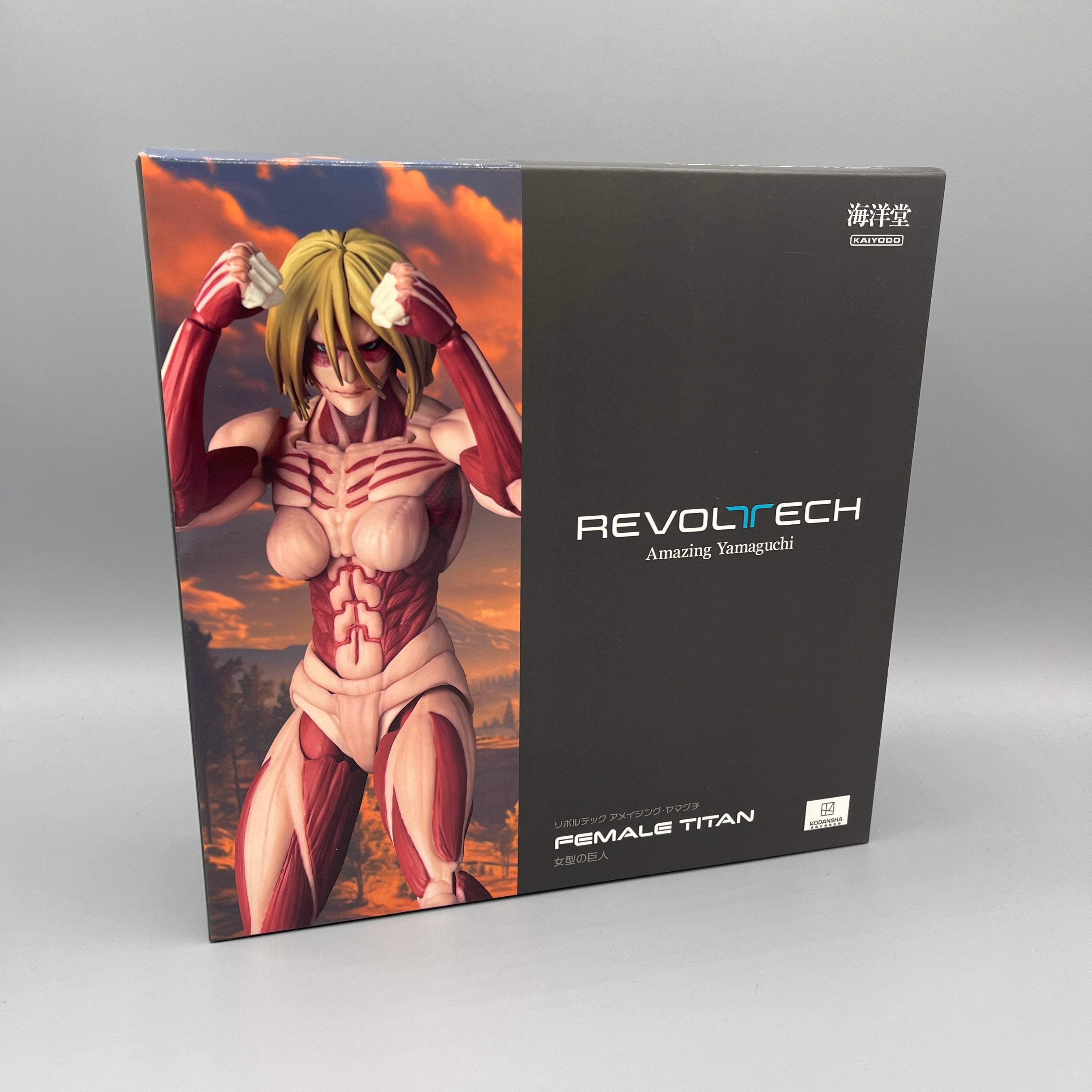 Revoltech Amazing Yamaguchi - Attack on Titan - Female Titan Action Figure