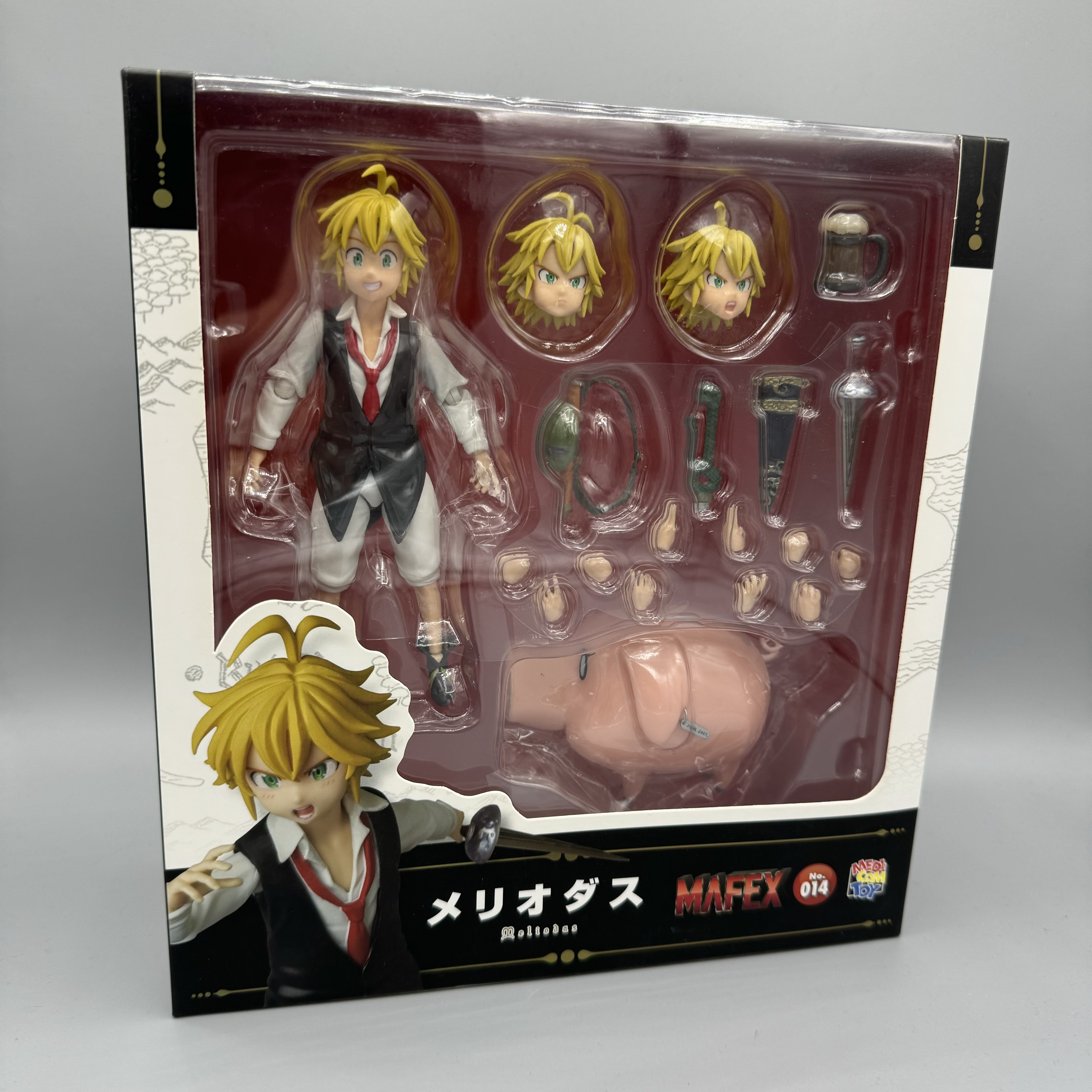 Medicom MAFEX No. 014 Seven Deadly Sins Meliodas Action Figure