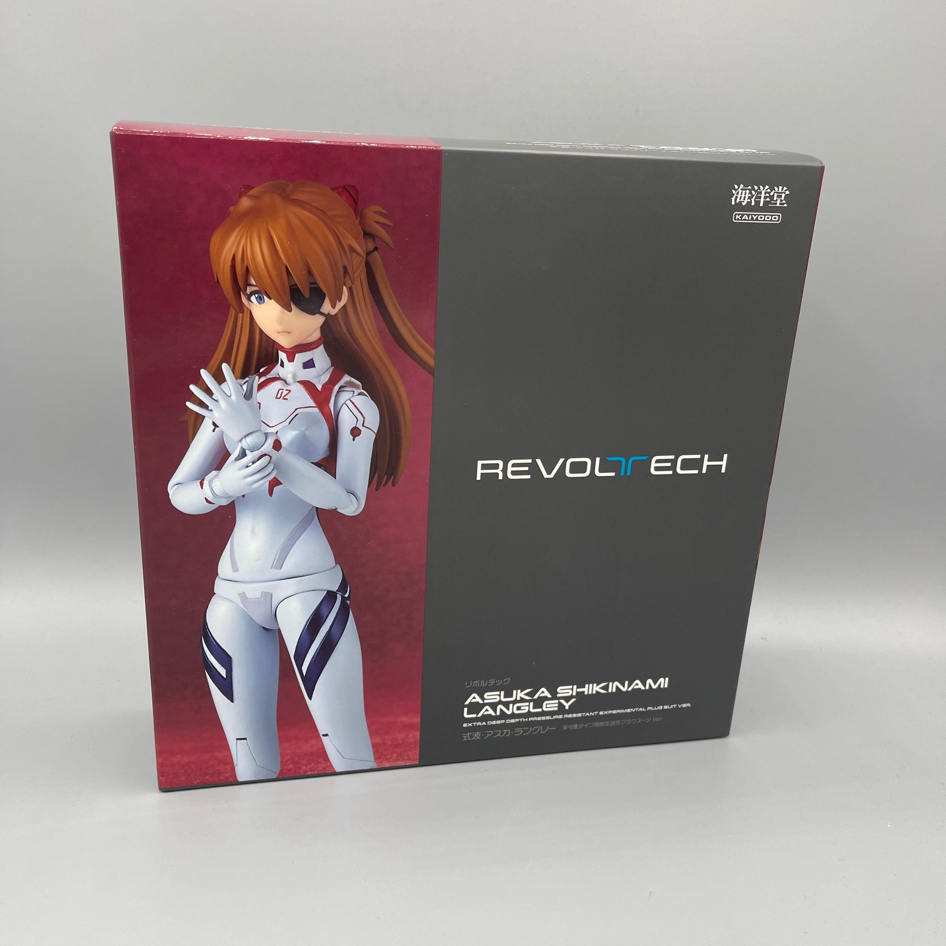 Kaiyodo Revoltech - Evangelion Asuka Shikinami Langley Plug Suit Ver Action Figure