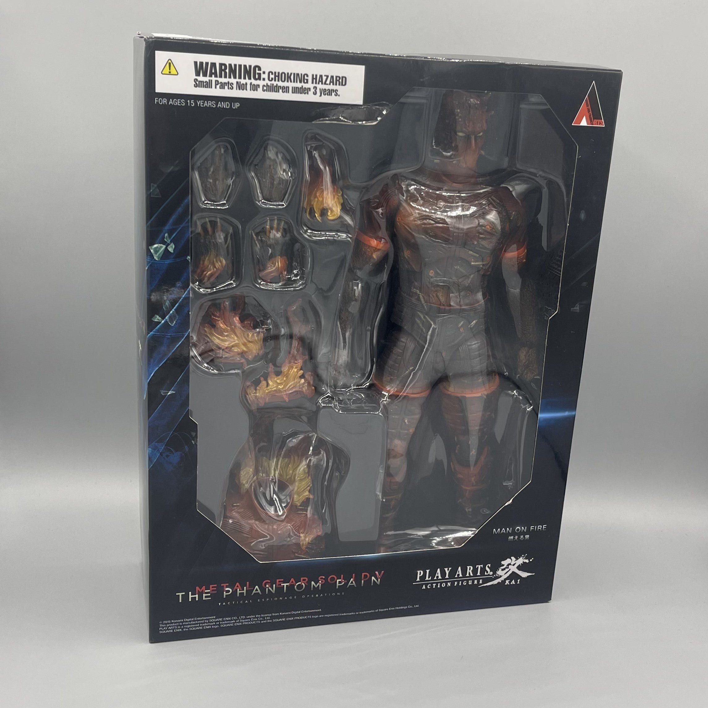 Square Enix Play Arts Kai - Metal Gear Solid V: The Phantom Pain - Man On Fire Action Figure