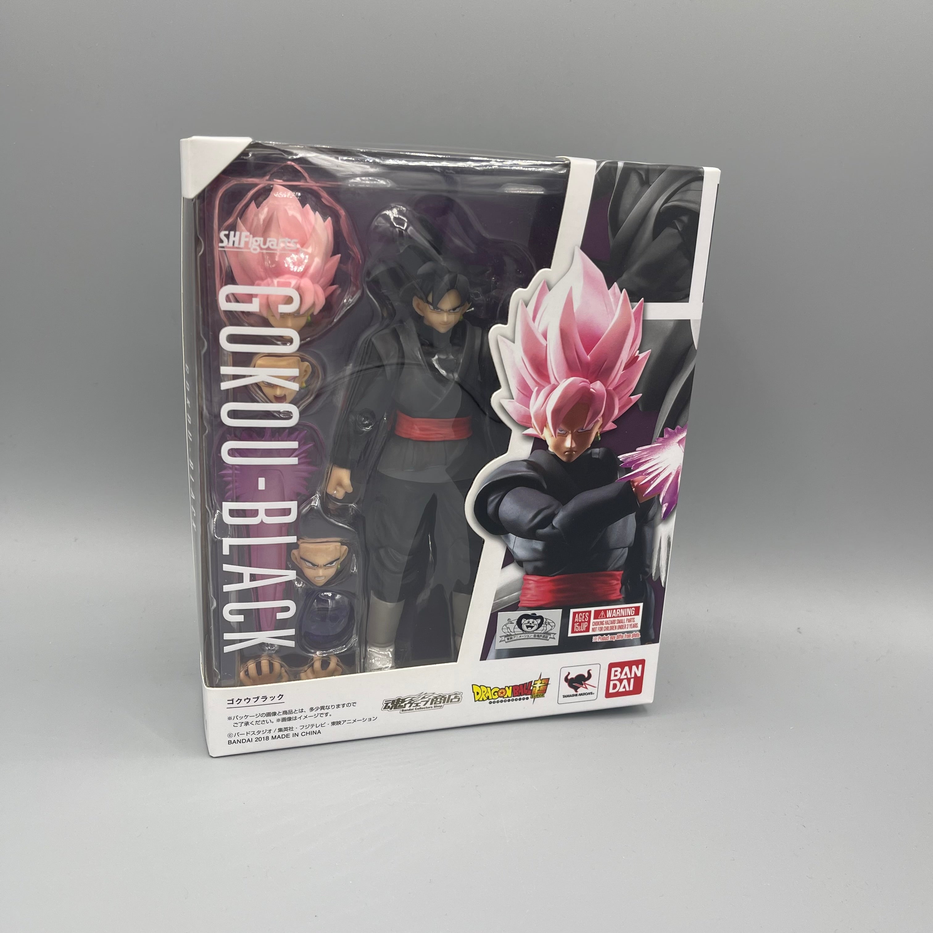 Bandai S.H. Figuarts Dragon Ball Super Goku Black Action Figure (Original Release)