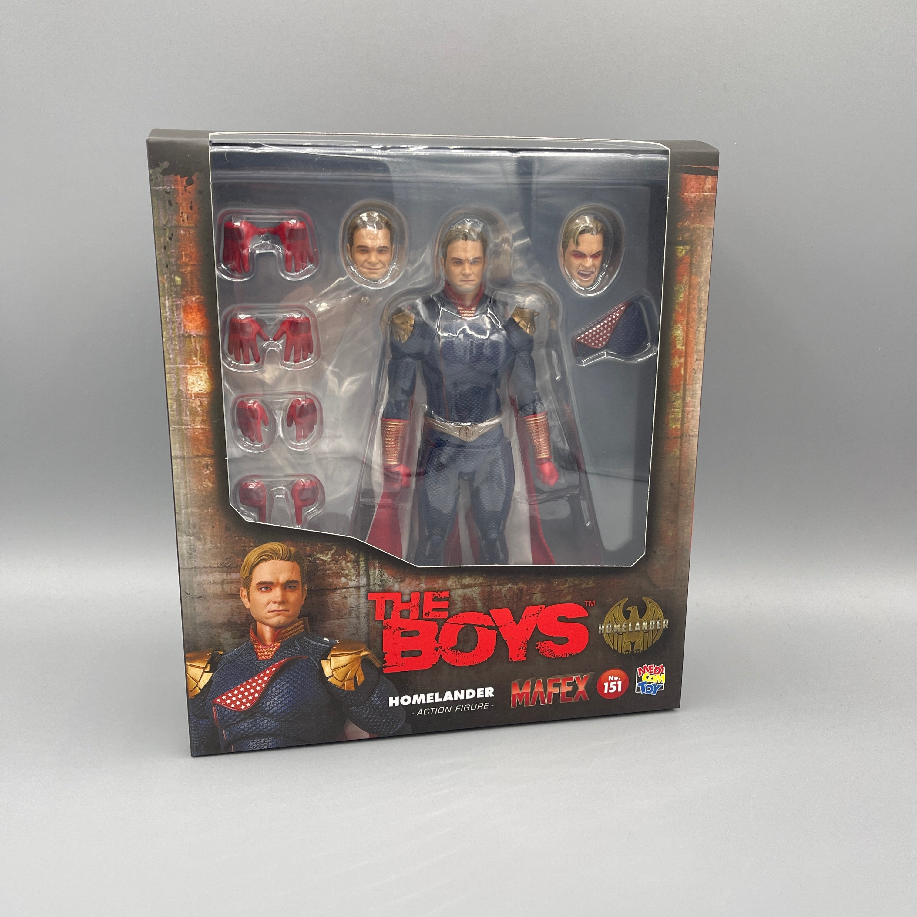 Medicom MAFEX No. 151 The Boys Homelander Action Figure