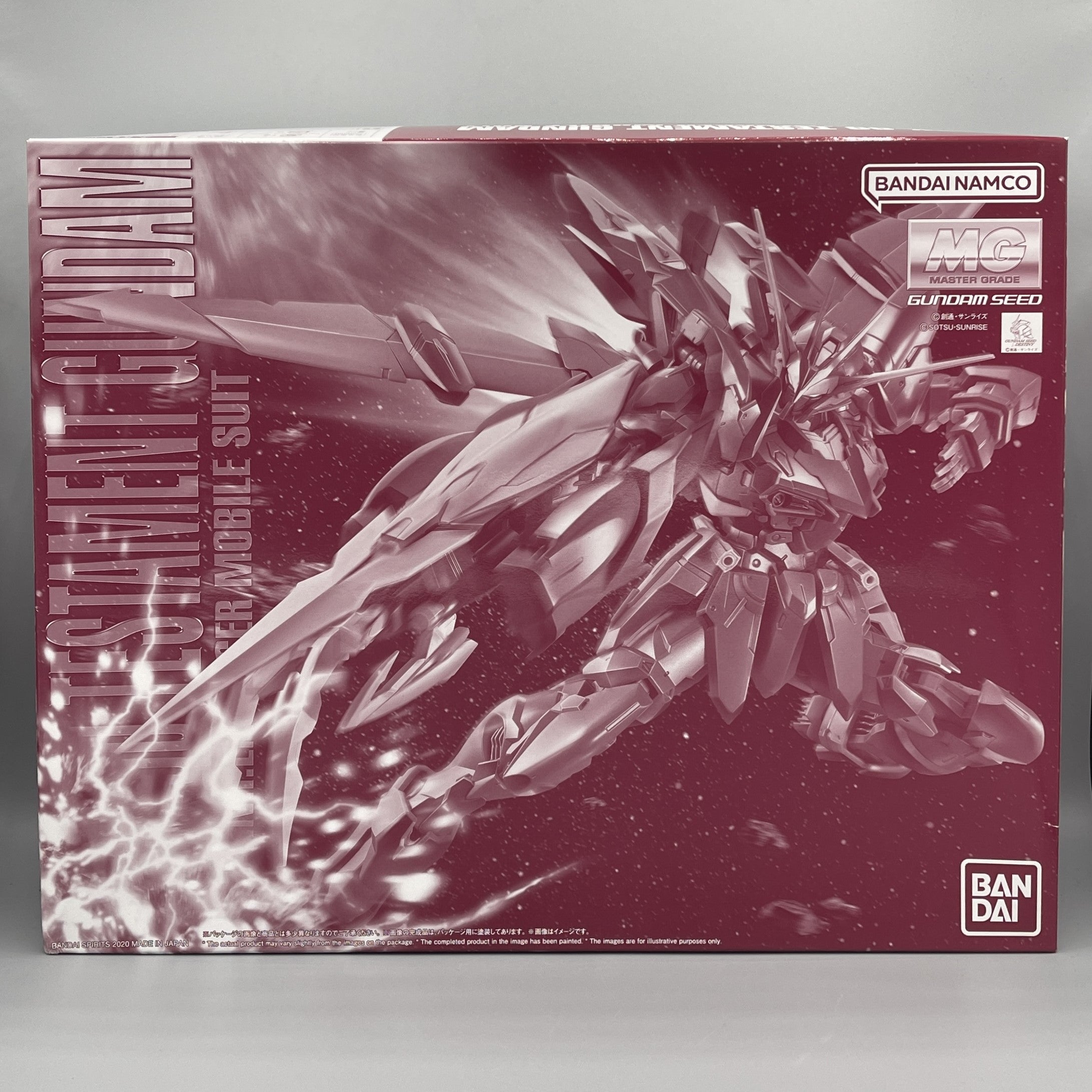 P-Bandai MG 1/100 Gundam: Seed Destiny Astray - Testament Gundam Model Kit