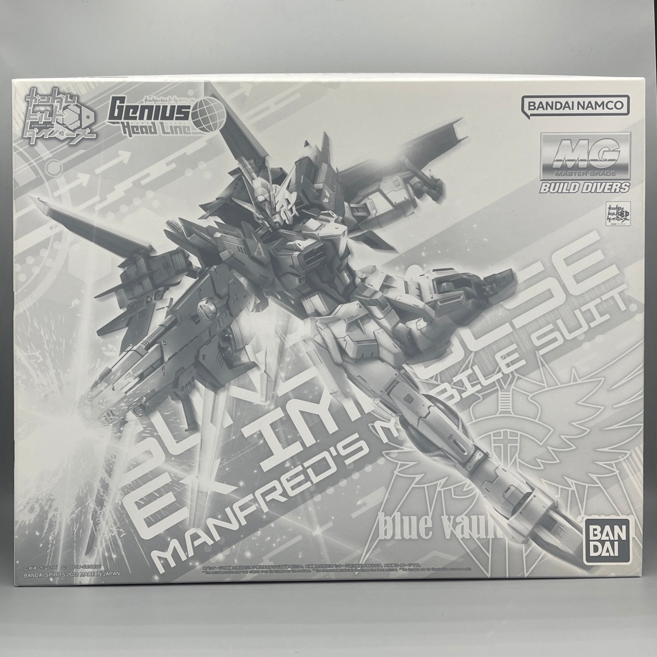 P-Bandai MG 1/100 Gundam Ex Impulse [Manfred's Mobile Suit] Model Kit