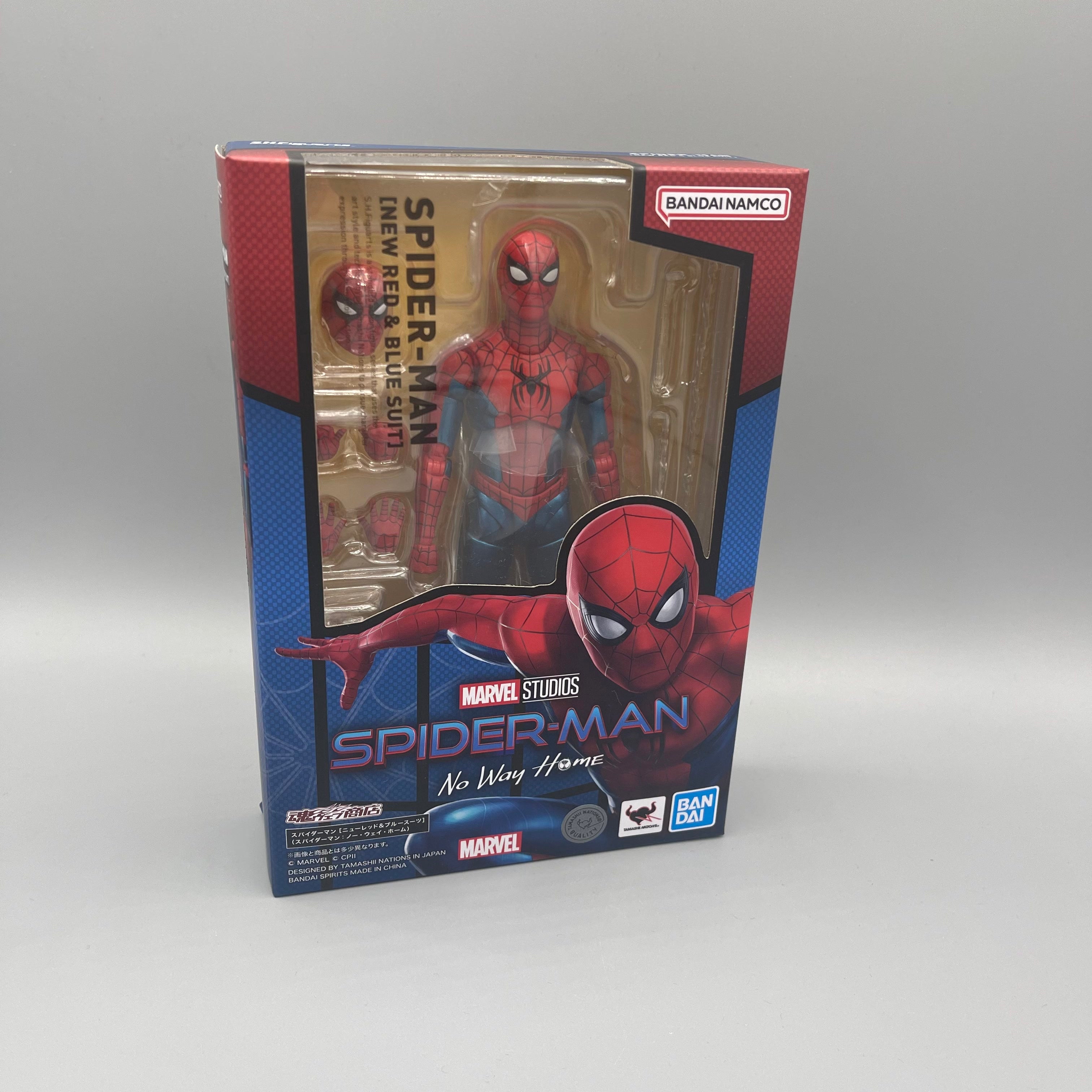 Bandai S.H. Figuarts Spider-Man: No Way Home Red & Blue Suit Action Figure