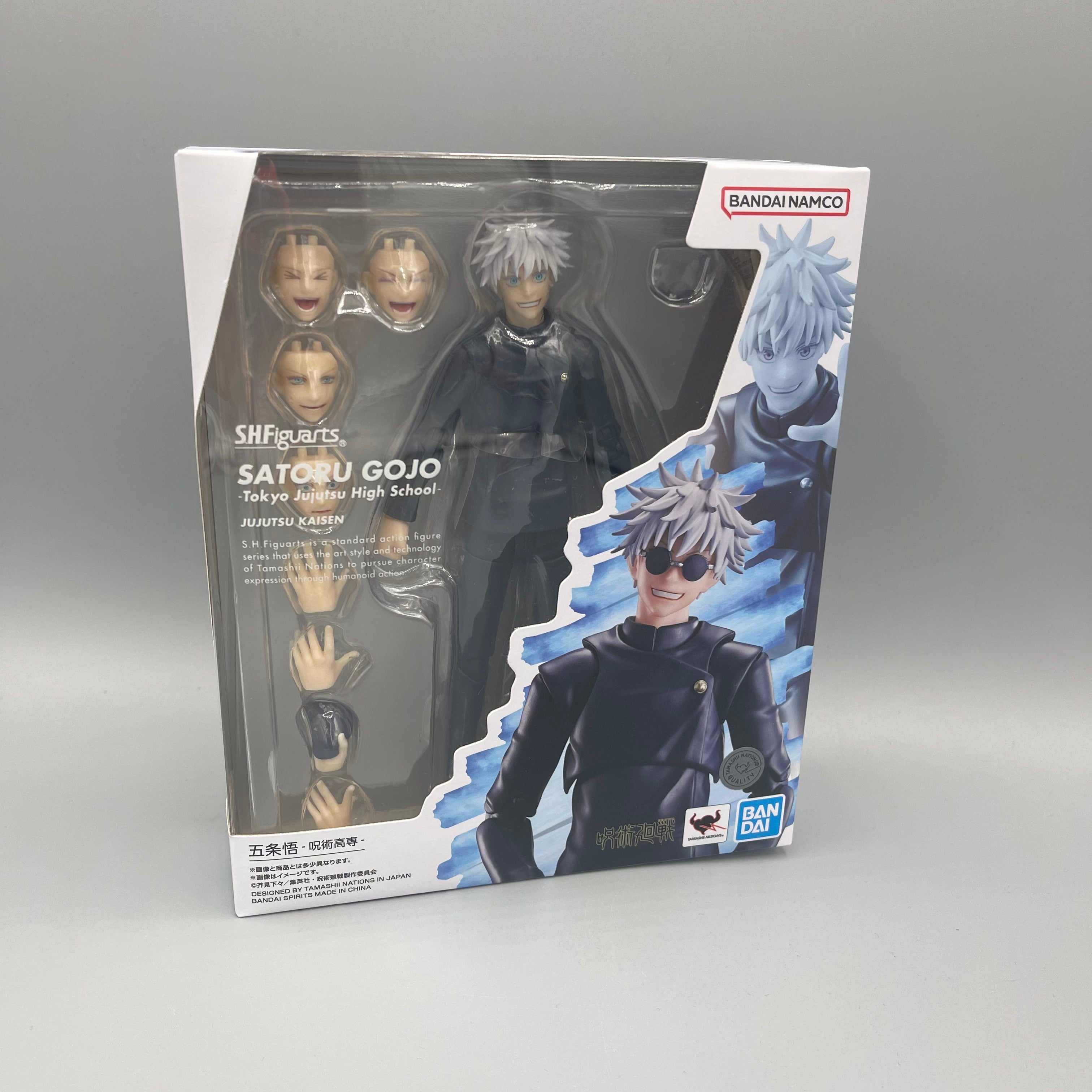 Bandai S.H. Figuarts Jujutsu Kaisen Gojo Satoru Tokyo Jujutsu High School Action Figure