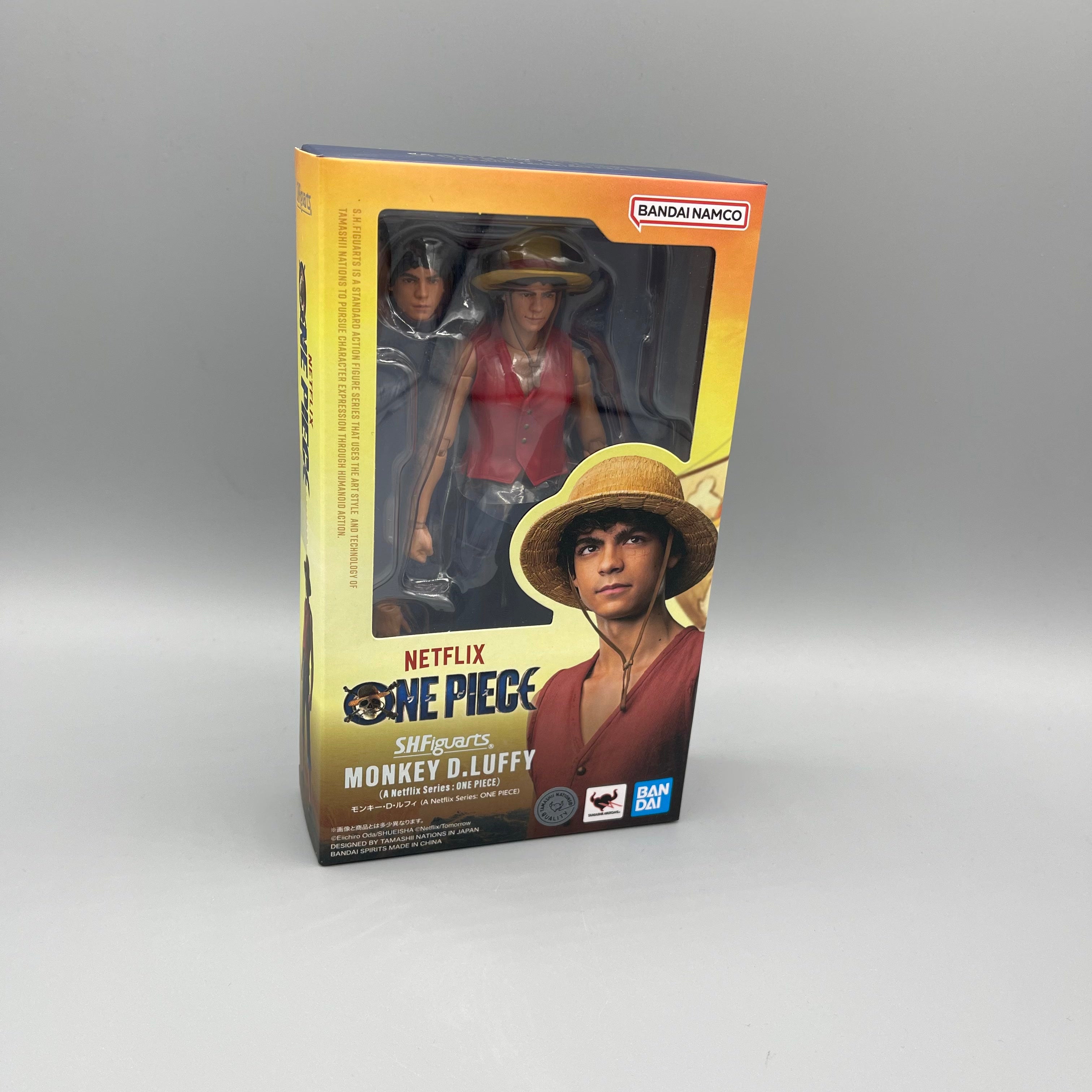 Bandai S.H. Figuarts Netflix One Piece Monkey D Luffy Action Figure