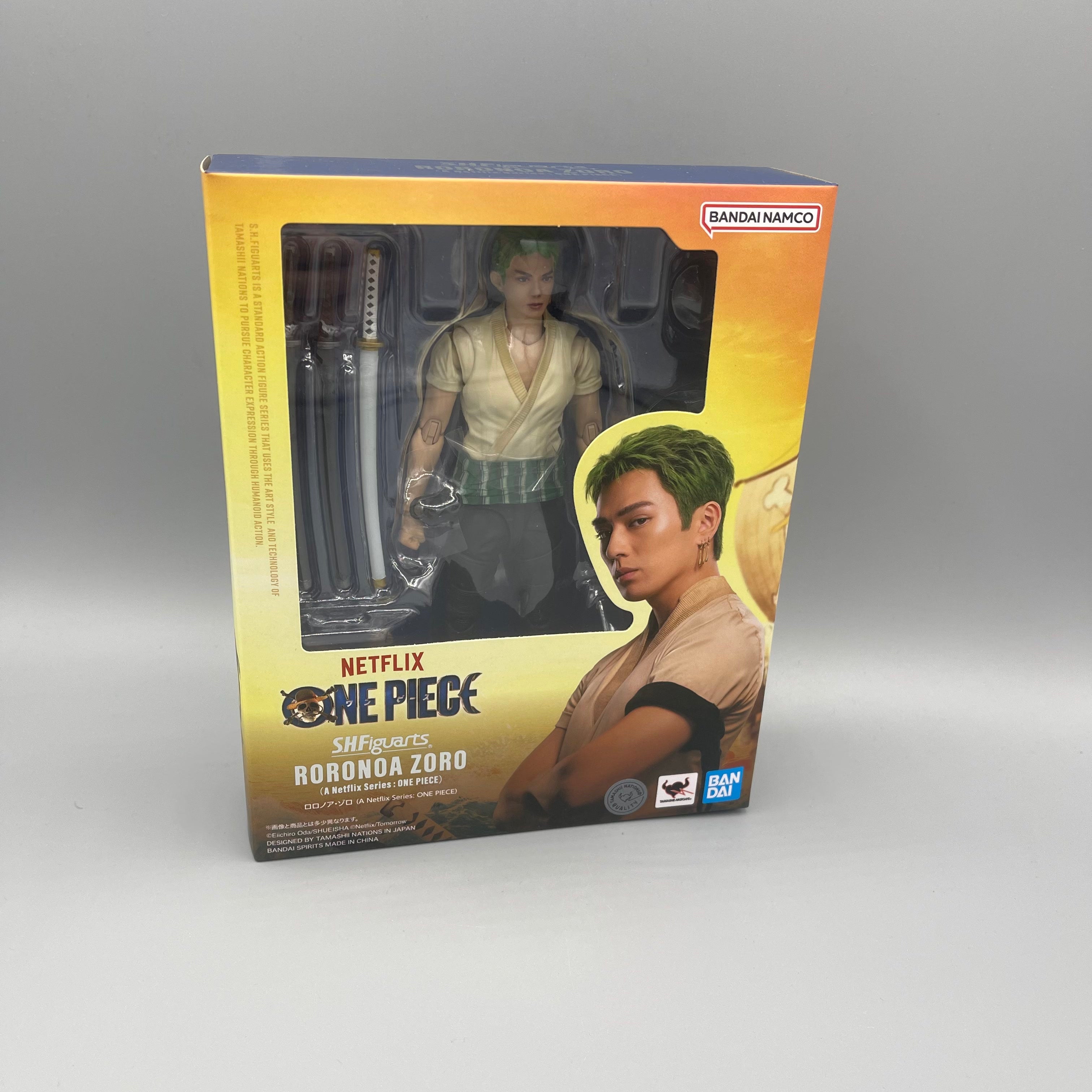 Bandai S.H. Figuarts Netflix One Piece Roronoa Zoro Action Figure