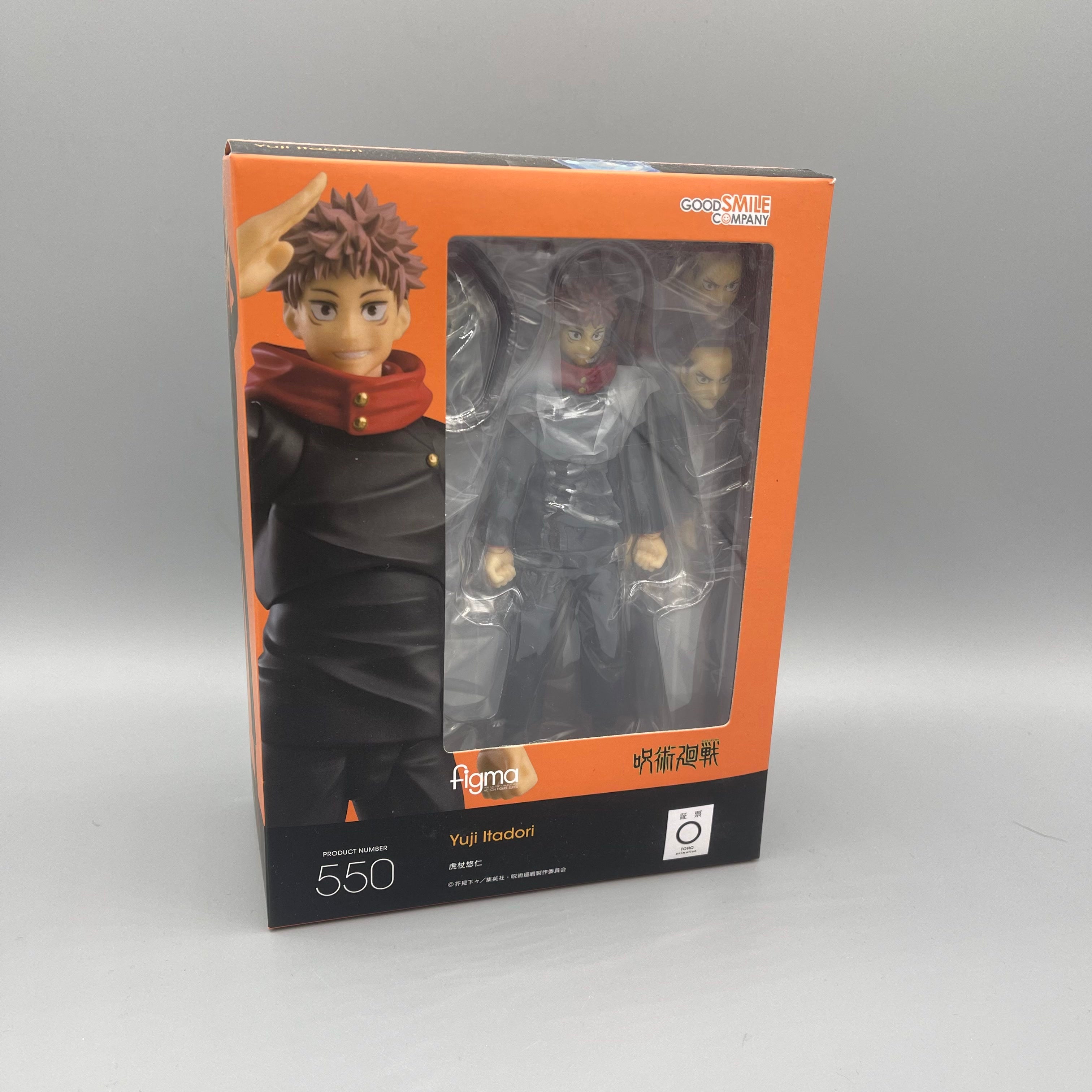 Max Factory Jujutsu Kaisen Itadori Yuji Action Figure Figma #550