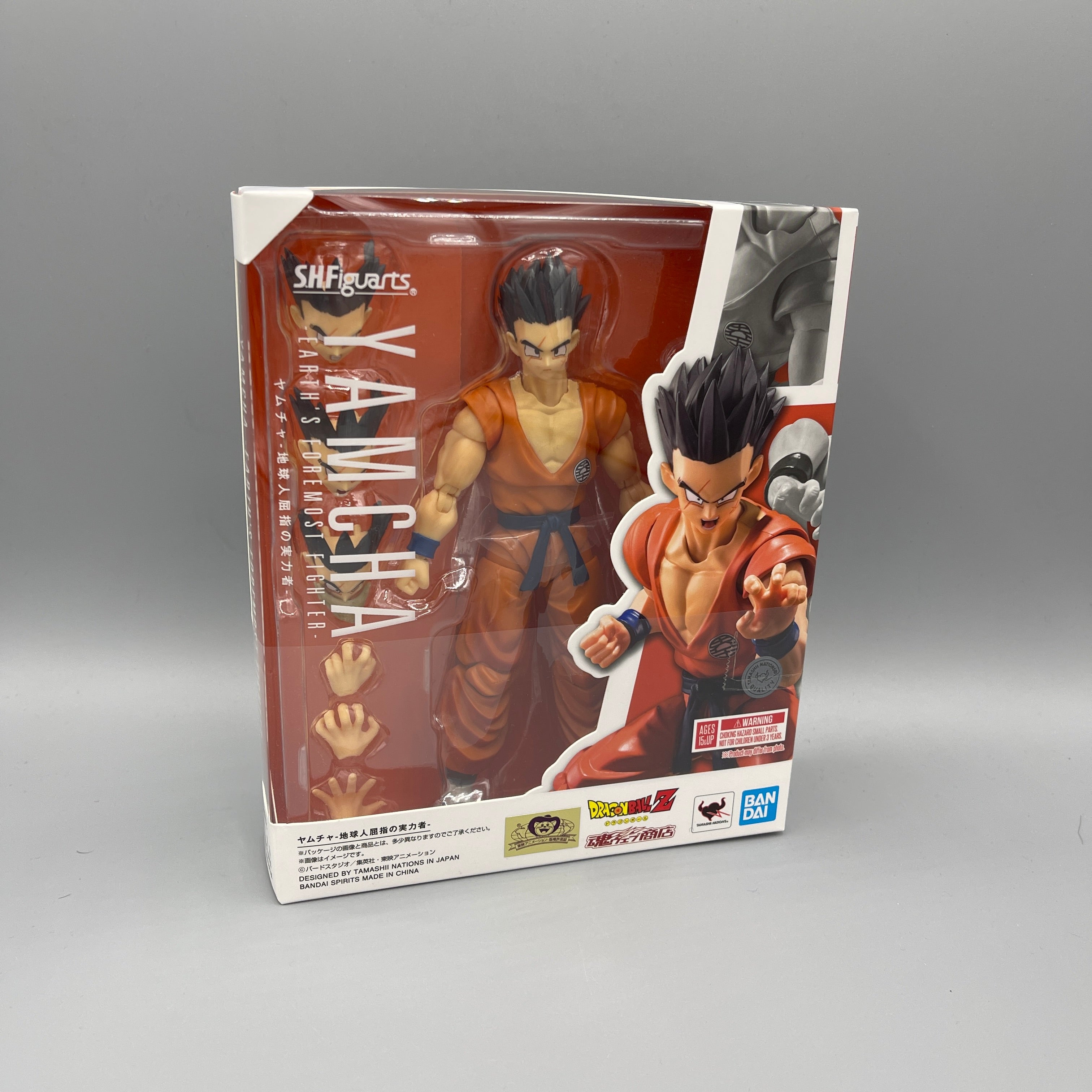 Bandai S.H. Figuarts Dragon Ball Z Yamcha - Earth's Foremost Fighter Action Figure