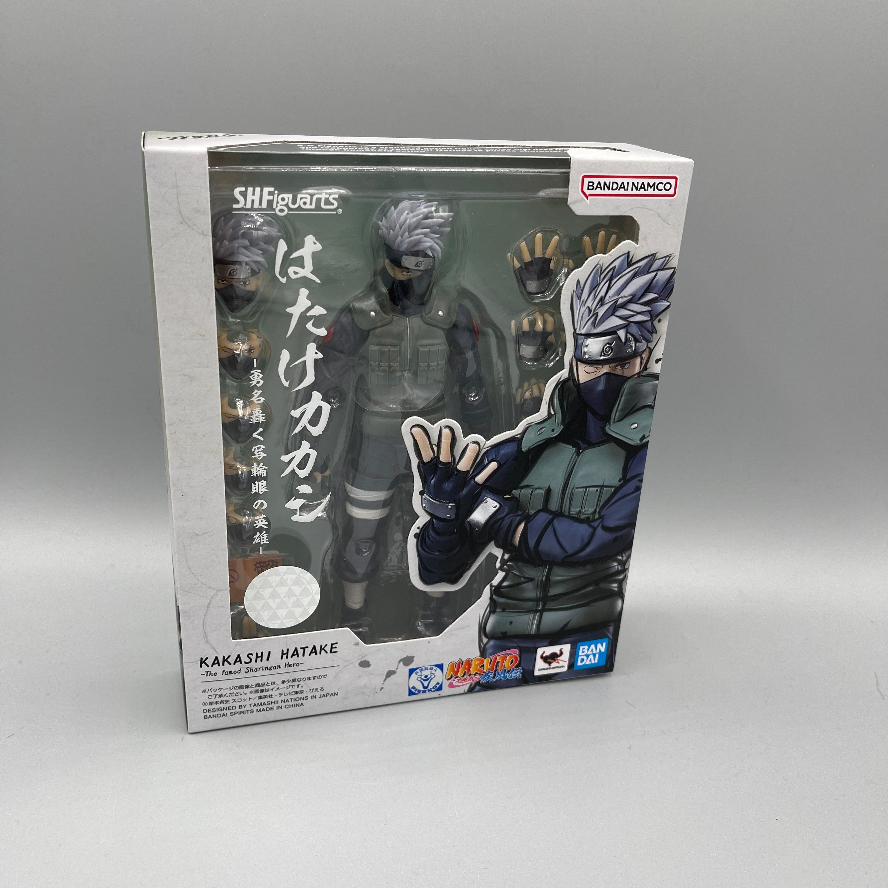 Bandai S.H. Figuarts Kakashi Hatake - The Feared Sharingan Hero Action Figure