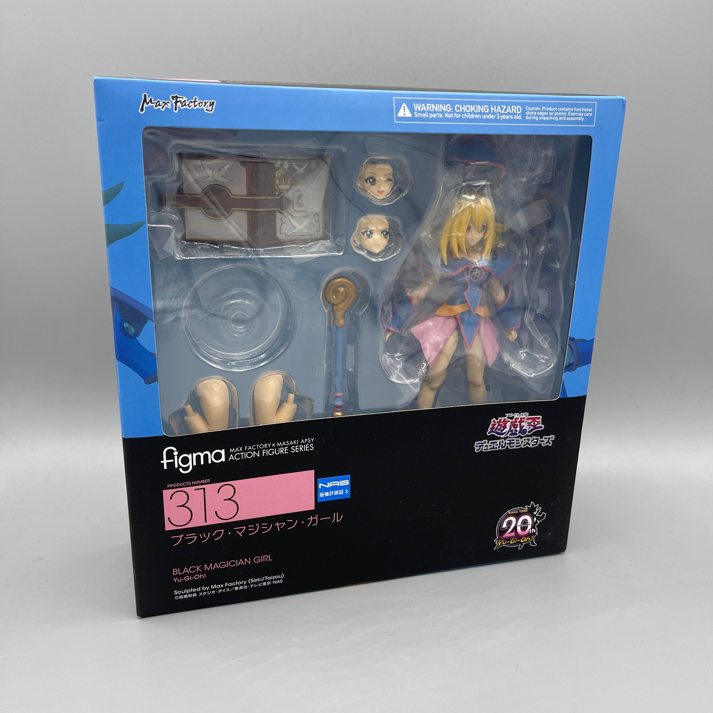313 Figure Max Factory Yu-Gi-Oh Dark Magician Girl Action Figure Figma #313 ...