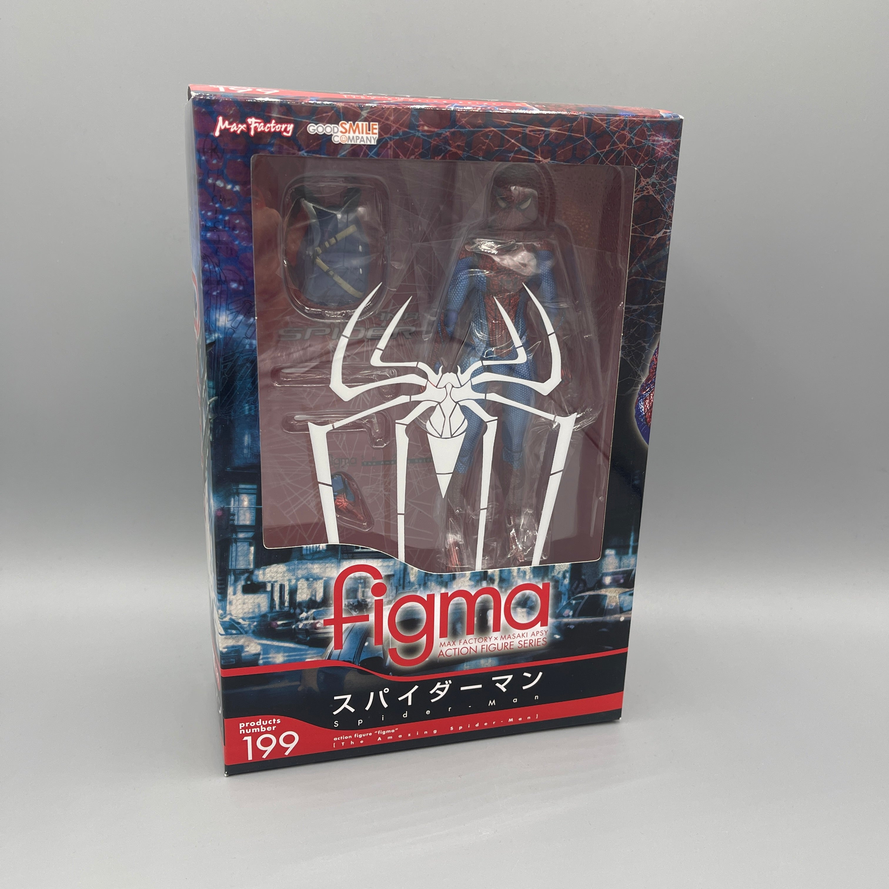 Max Factory Figma #199 The Amazing Spider Man Action Figure