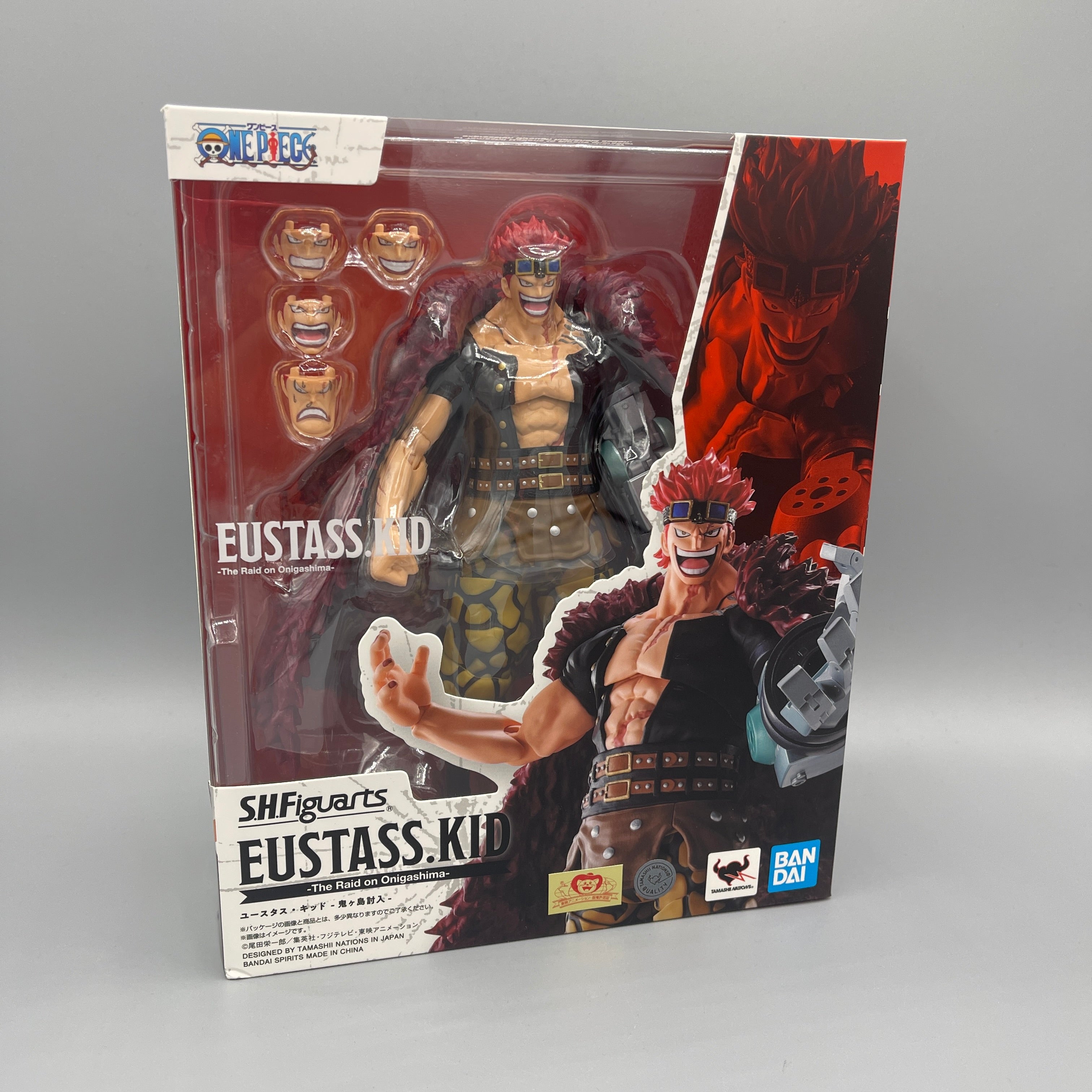 Bandai S.H. Figuarts One Piece Eustass Kid Action Figure