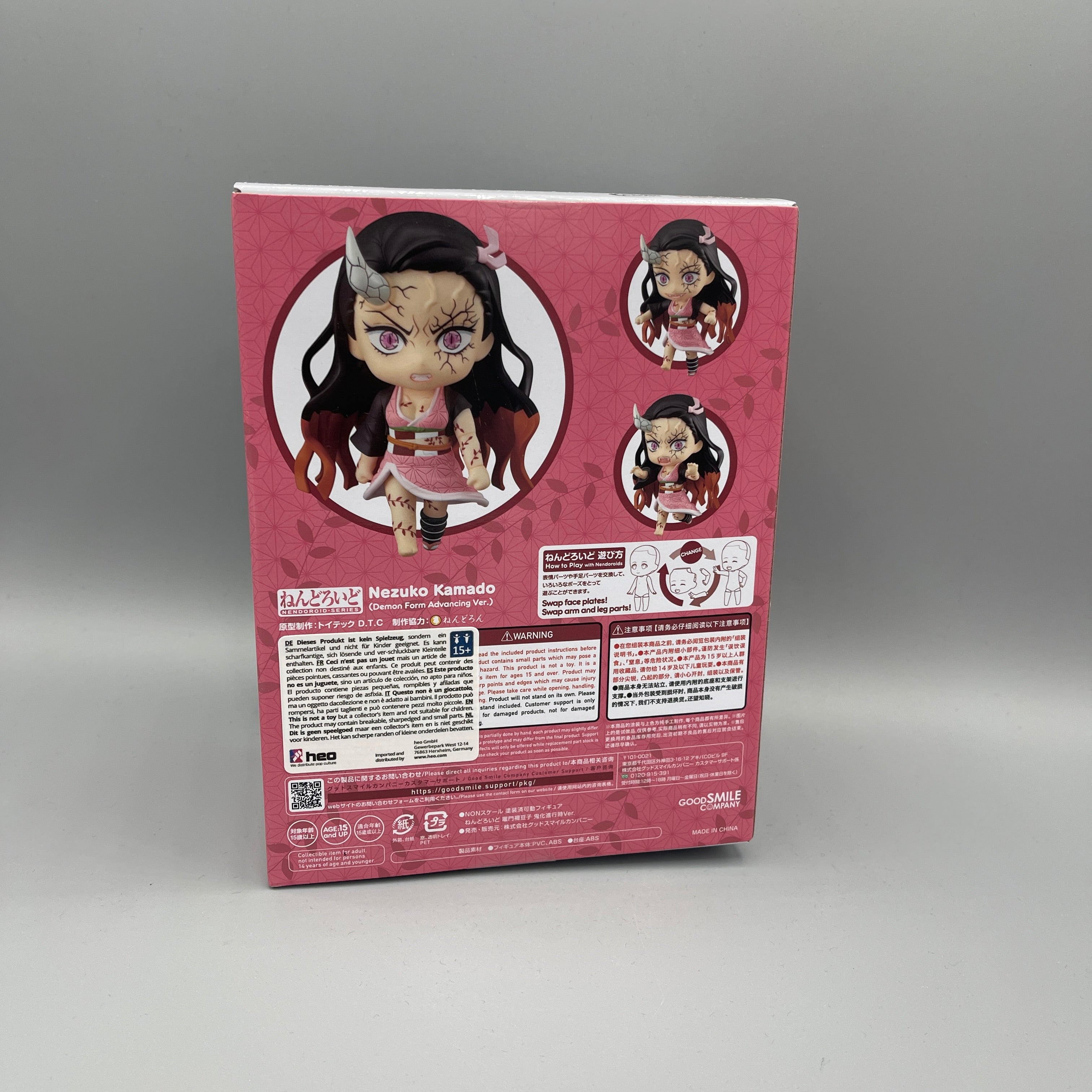 Good Smile Company - Nendoroid Demon Slayer: Kimetsu No Yaiba - Nezuko Kamado Demon Form Advancing Ver. #1948