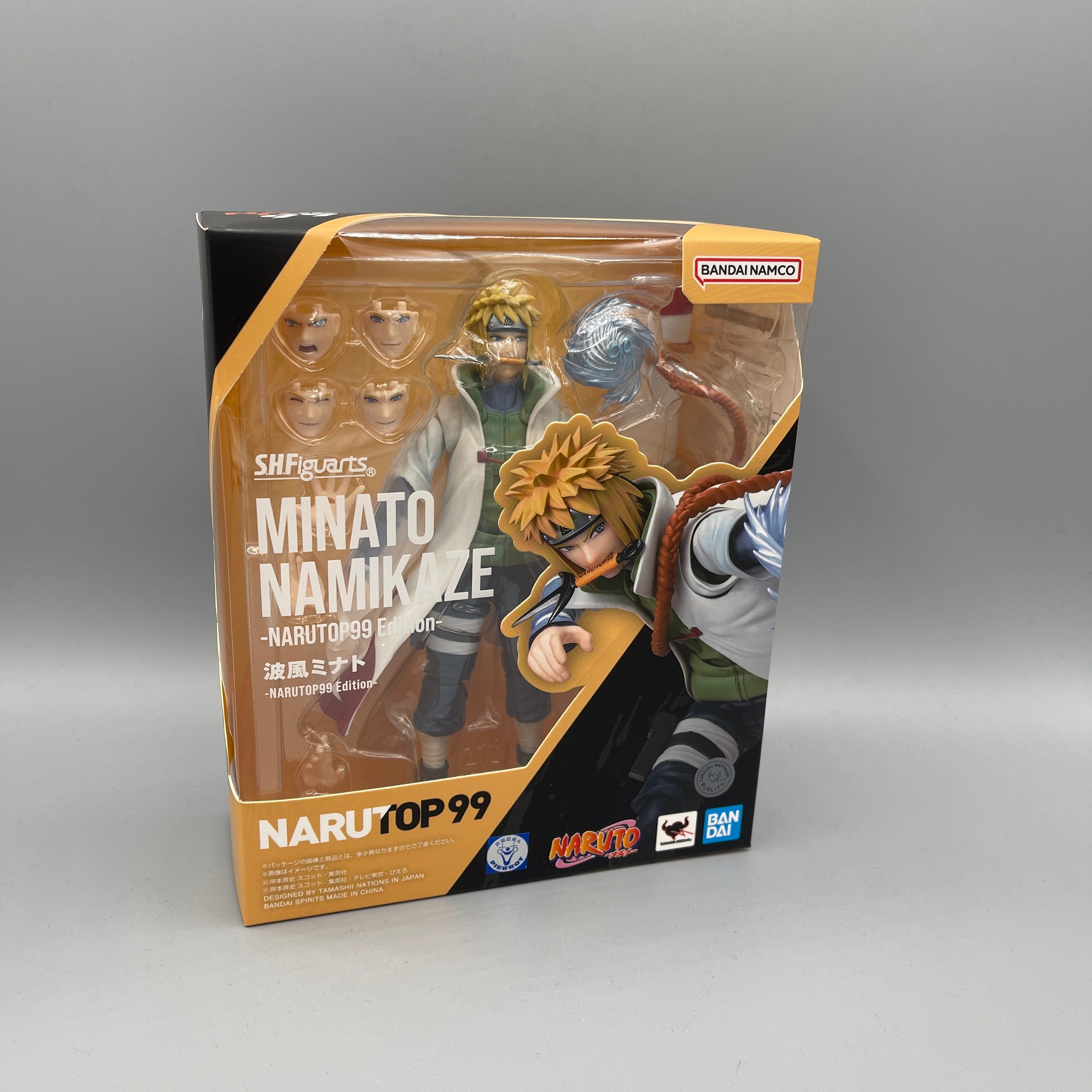 Bandai S.H. Figuarts Minato Namikaze - NARTUTOP99 Edition Action Figure