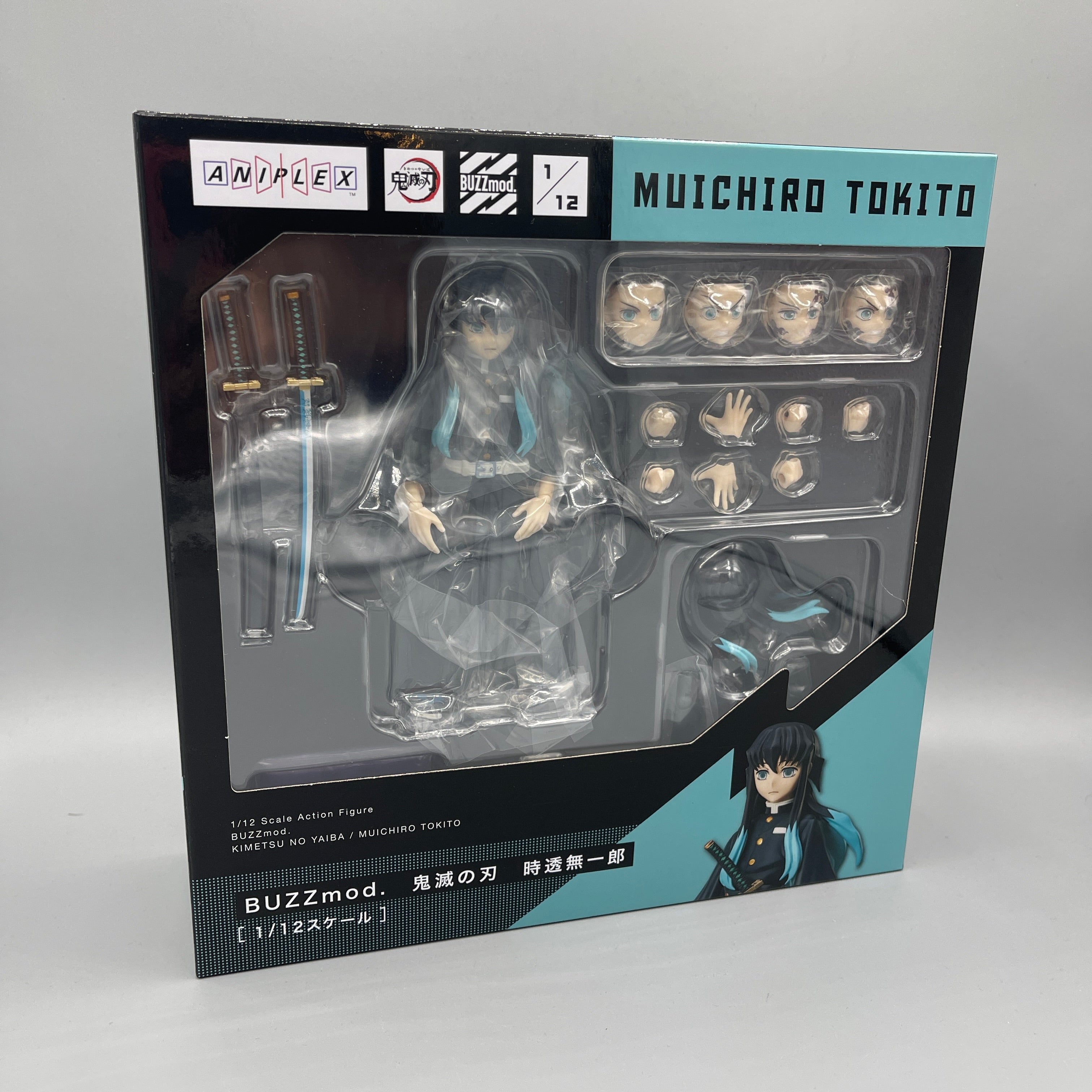 Aniplex BUZZmod. Demon Slayer: Kimetsu no Yaiba - Tokito Muichiro Action Figure