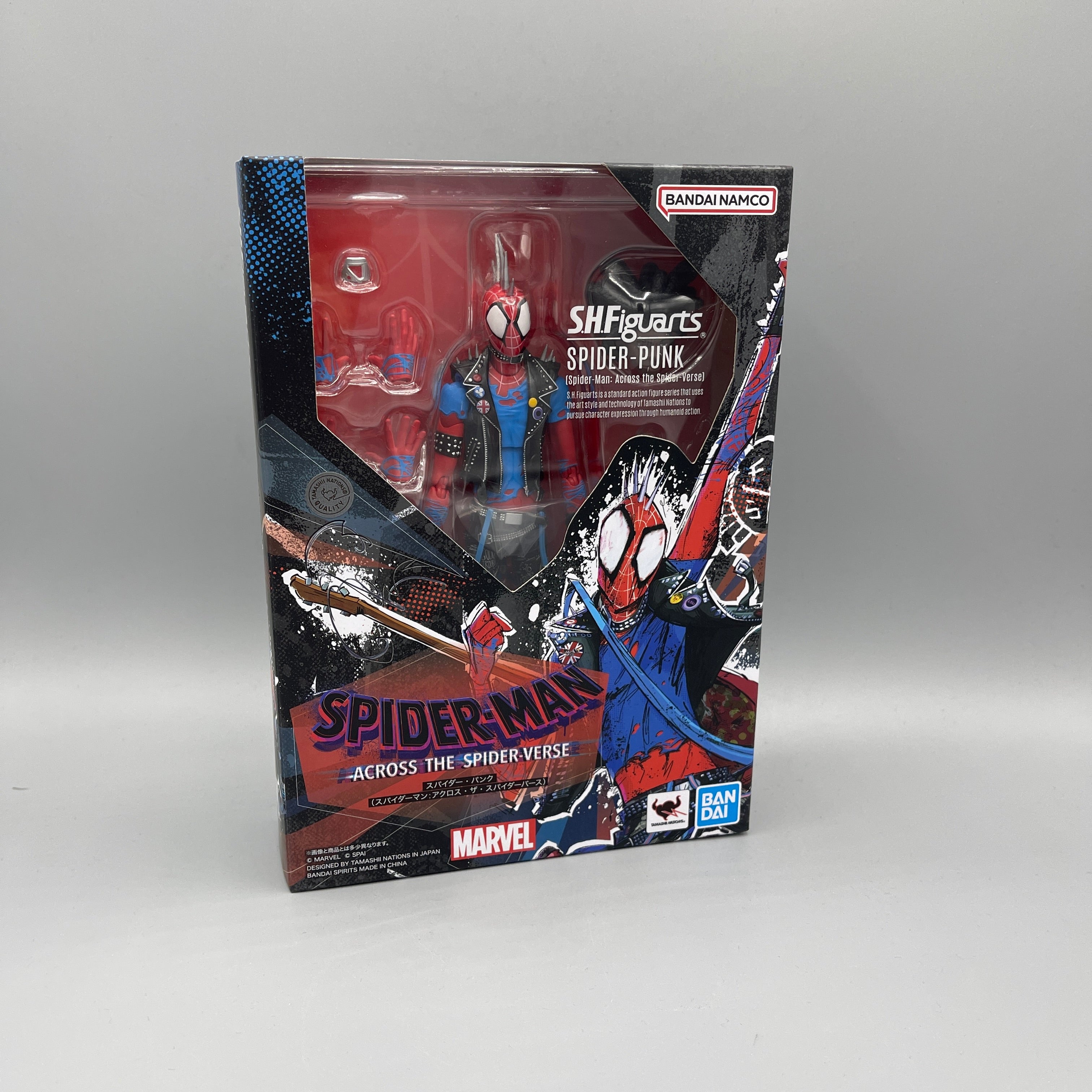 Bandai S.H. Figuarts Spider-Man: Across The Spider-Verse - Spider-Punk Action Figure