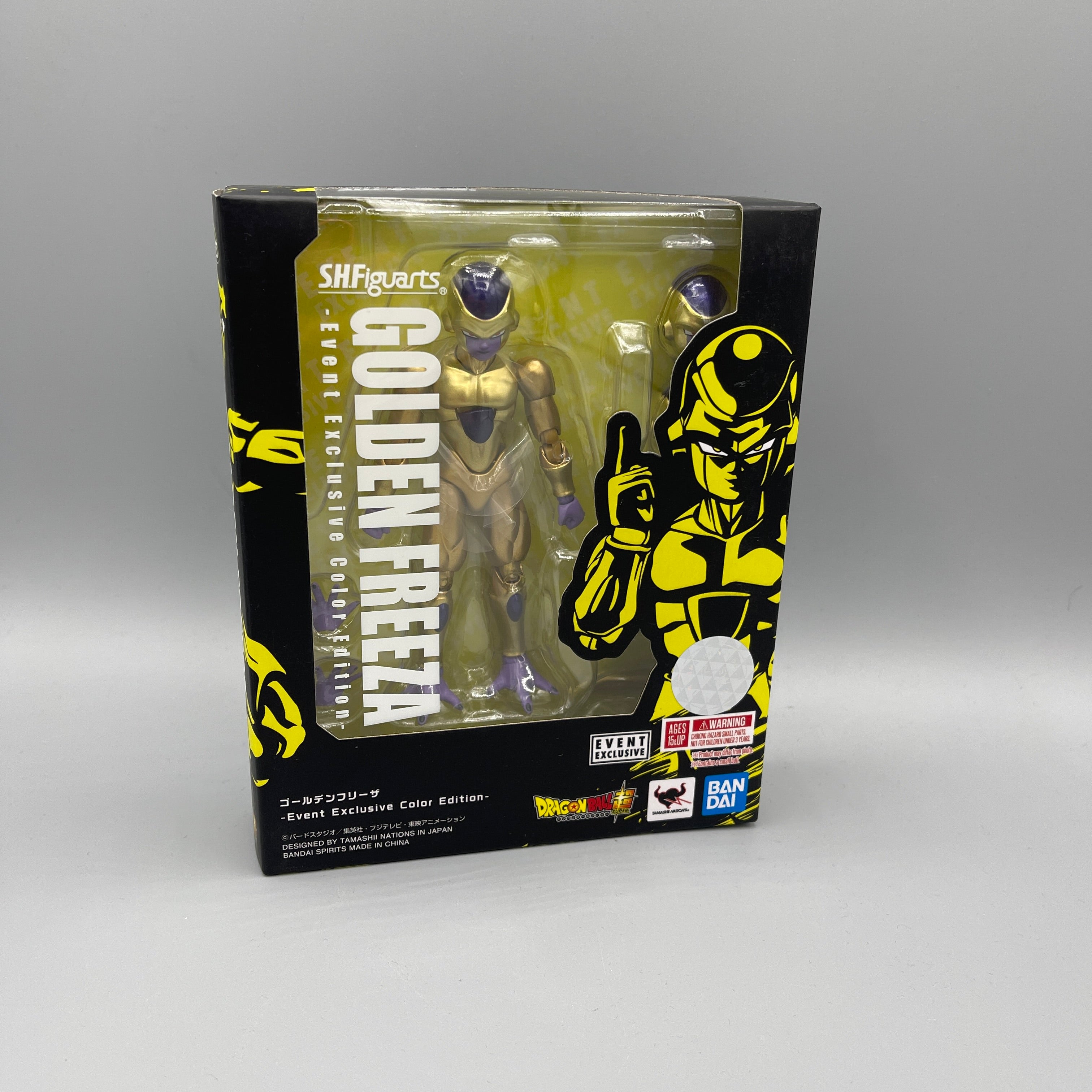 Bandai S.H. Figuarts Dragon Ball Super Golden Frieza Event Exclusive Action Figure