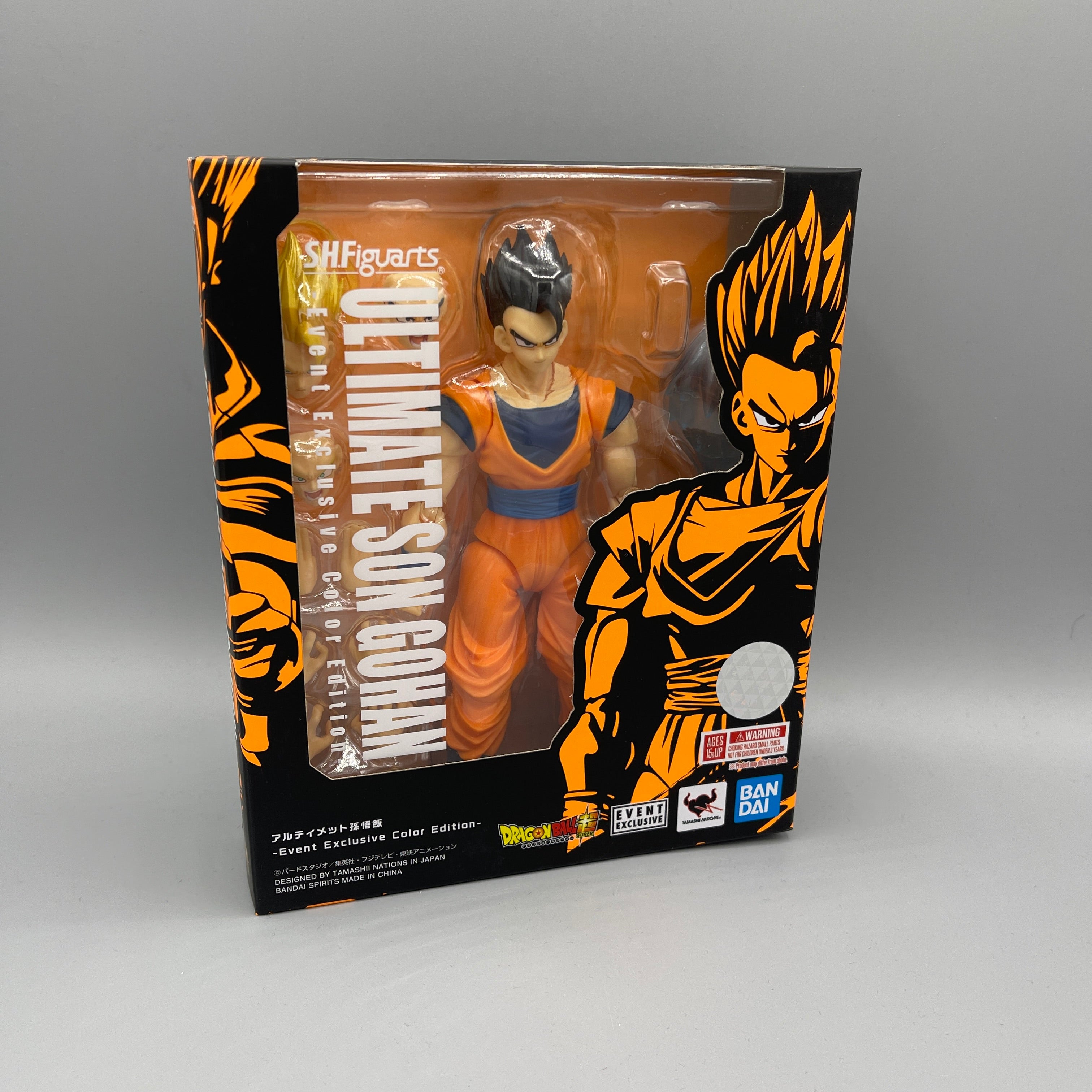 Bandai S.H. Figuarts Dragon Ball Z Ultimate Son Gohan Event Exclusive Action Figure