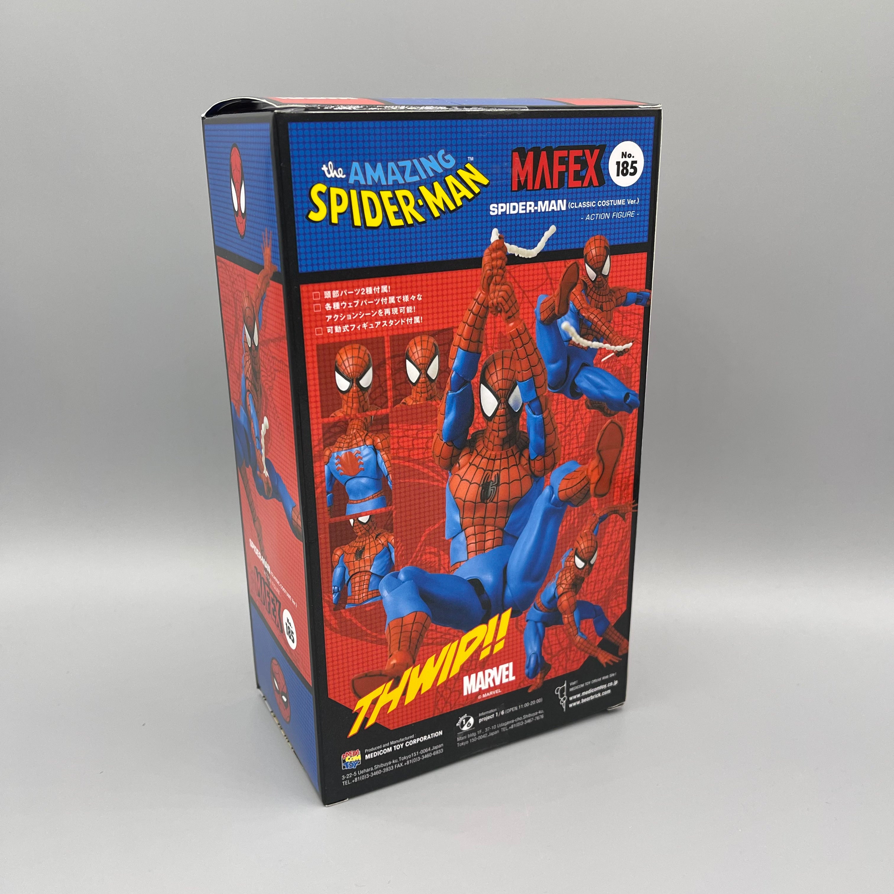 Medicom MAFEX No. 185 The Amazing Spider-Man Action Figure