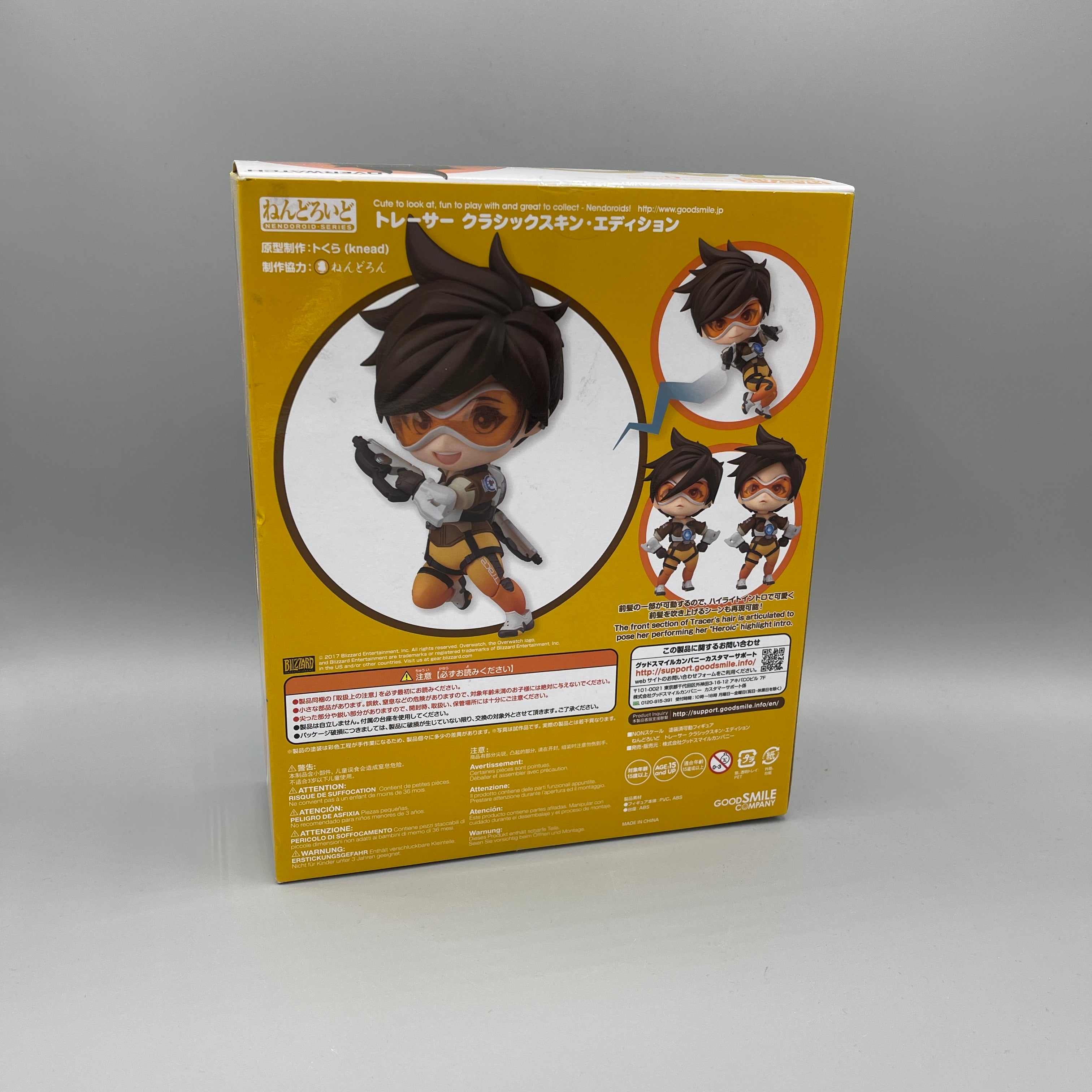 Good Smile Company - Nendoroid Overwatch Tracer Classic Skin Edition #730