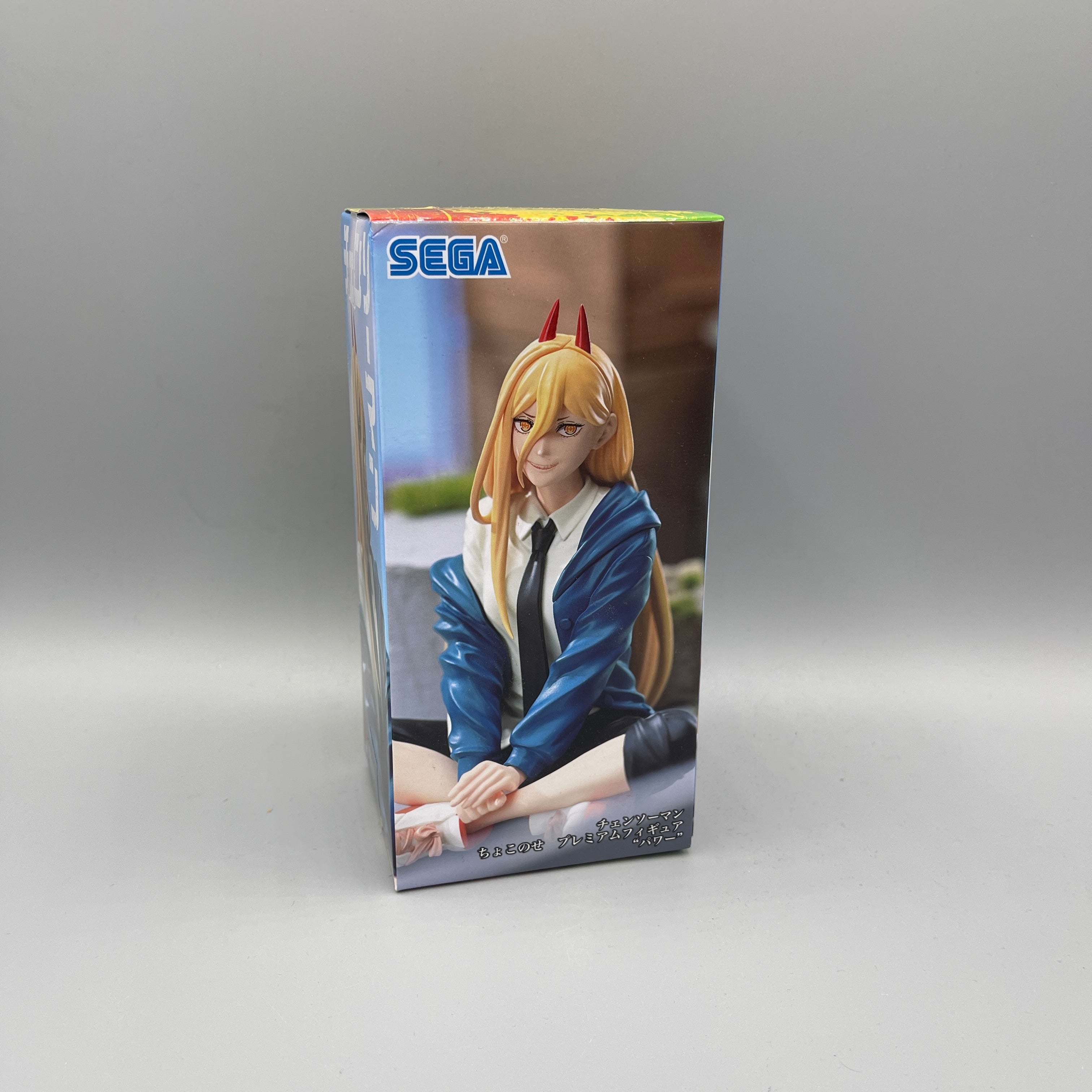 SEGA Chokonose Premium Figure - Chainsaw Man Power Perching Ver.