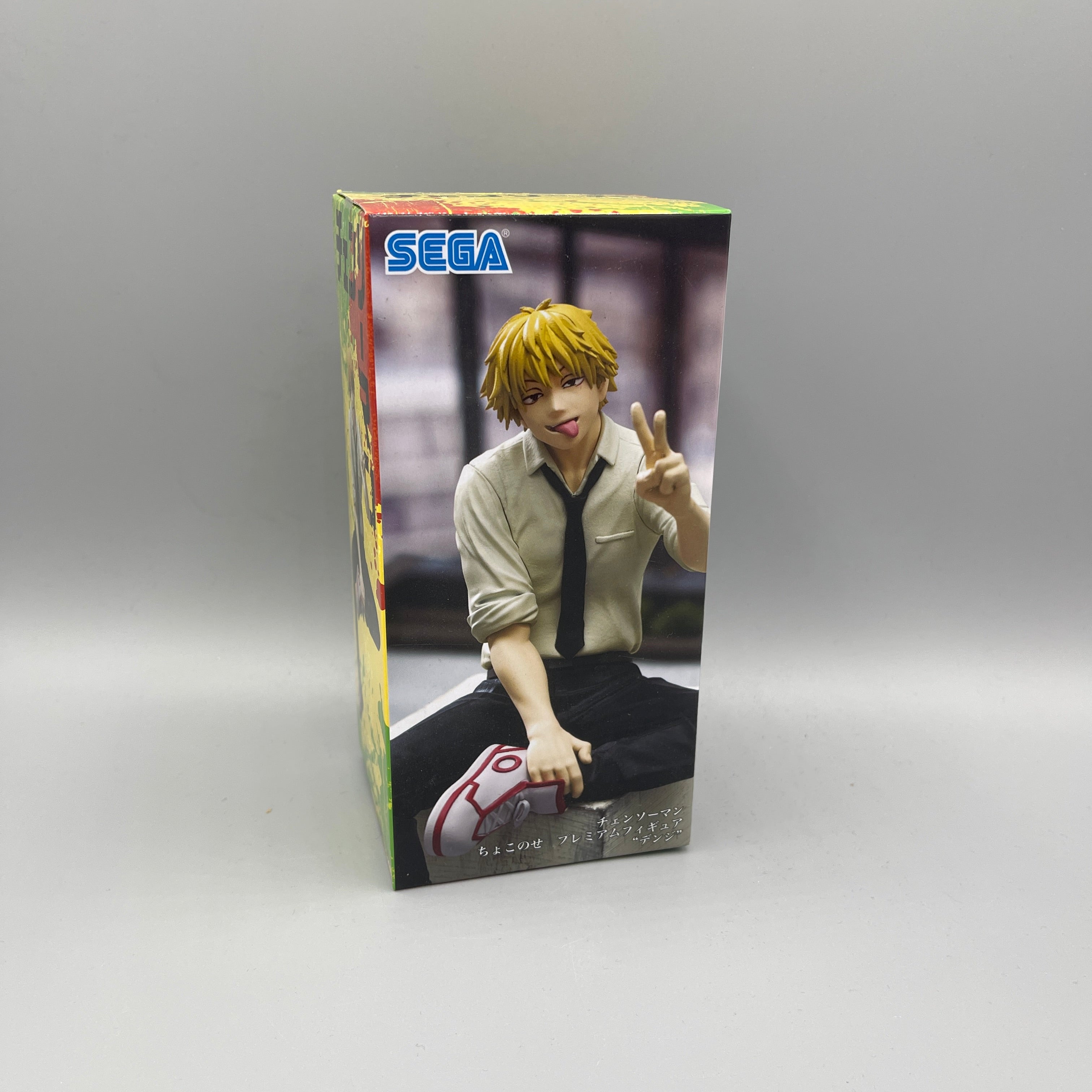 SEGA Chokonose Premium Figure - Chainsaw Man Denji Perching Ver.