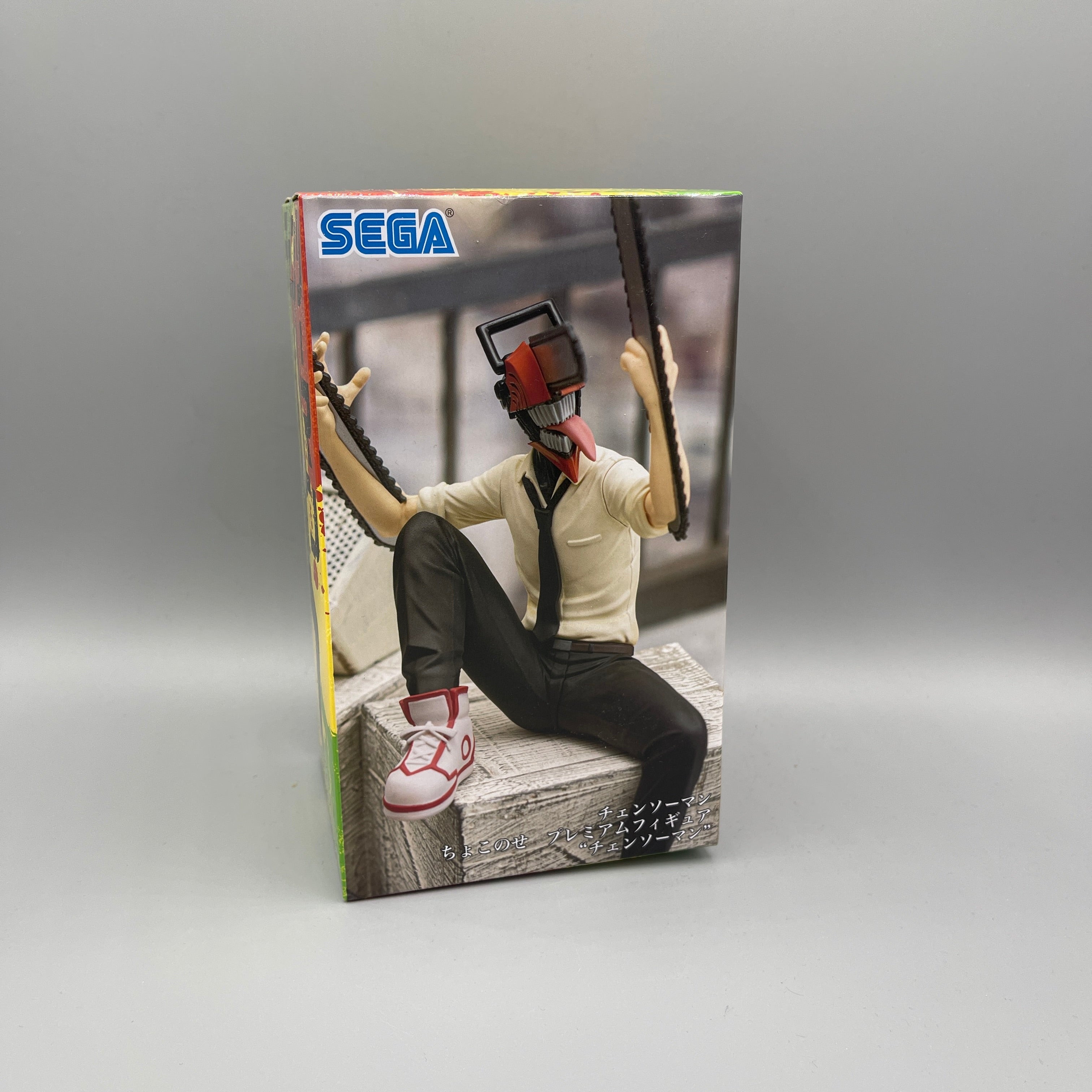 SEGA Chokonose Premium Figure - Chainsaw Man Perching Ver.