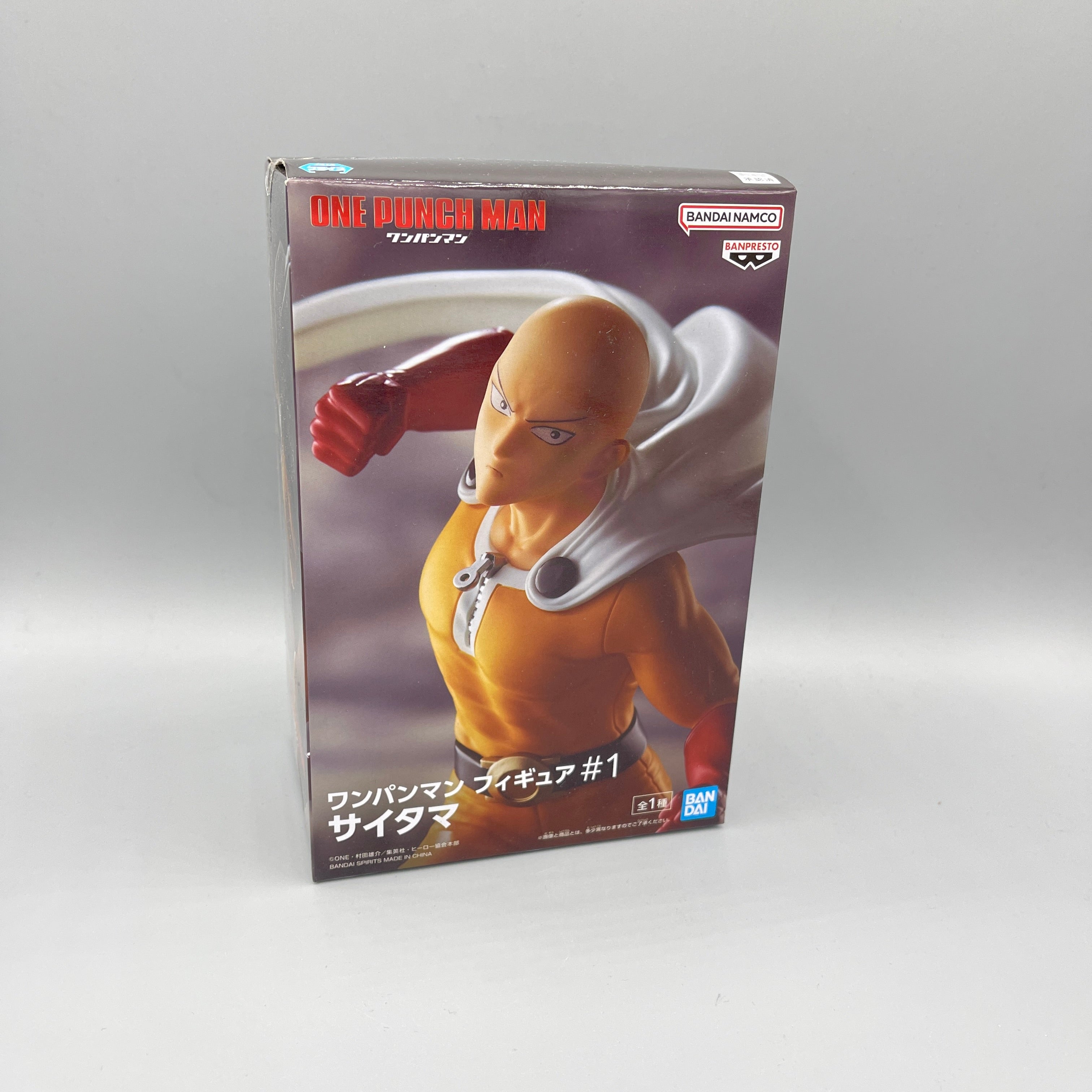 Bandai Banpresto One Punch Man #1 Saitama Figure